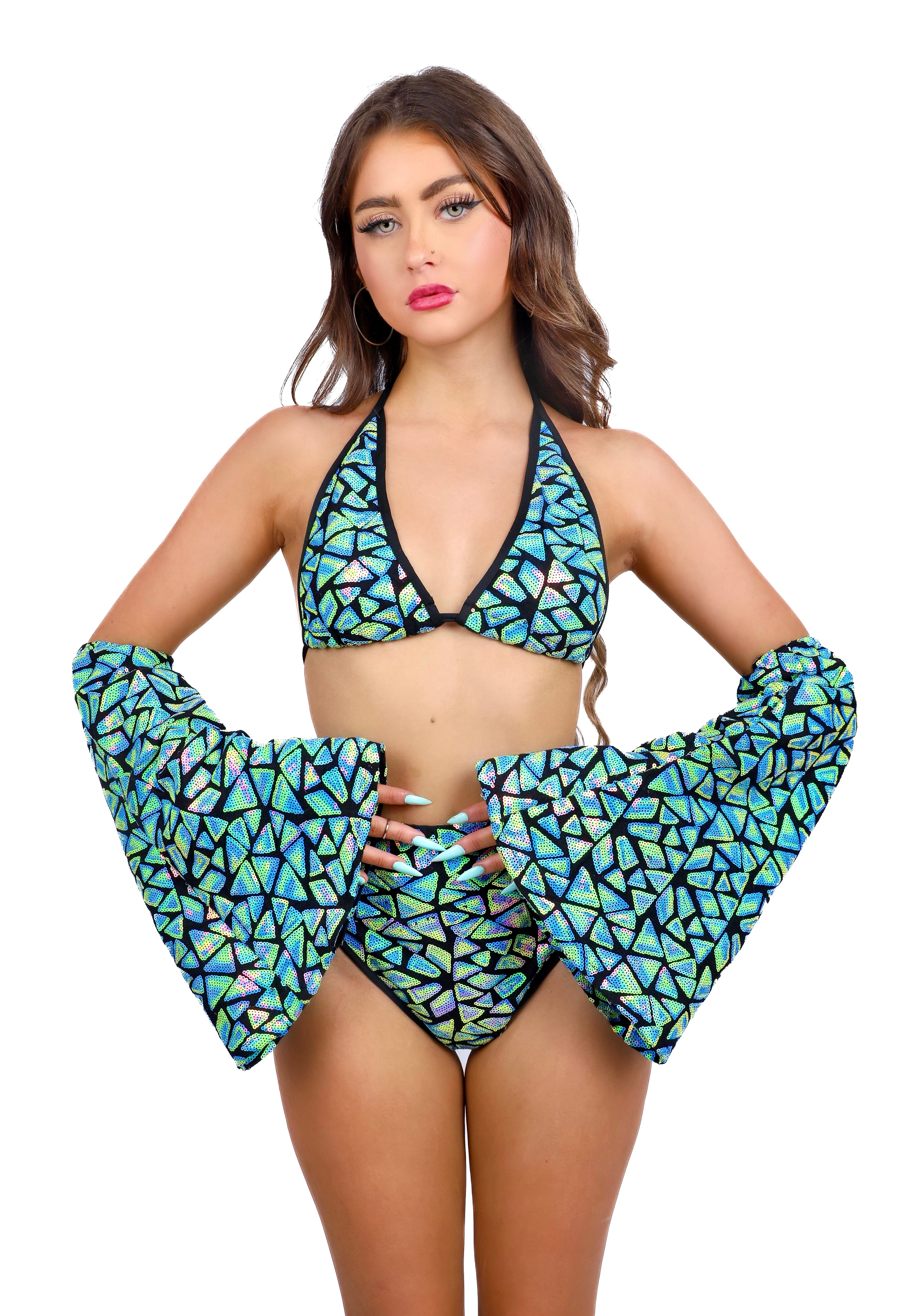 Aqua Blueberry Disco Aura Set