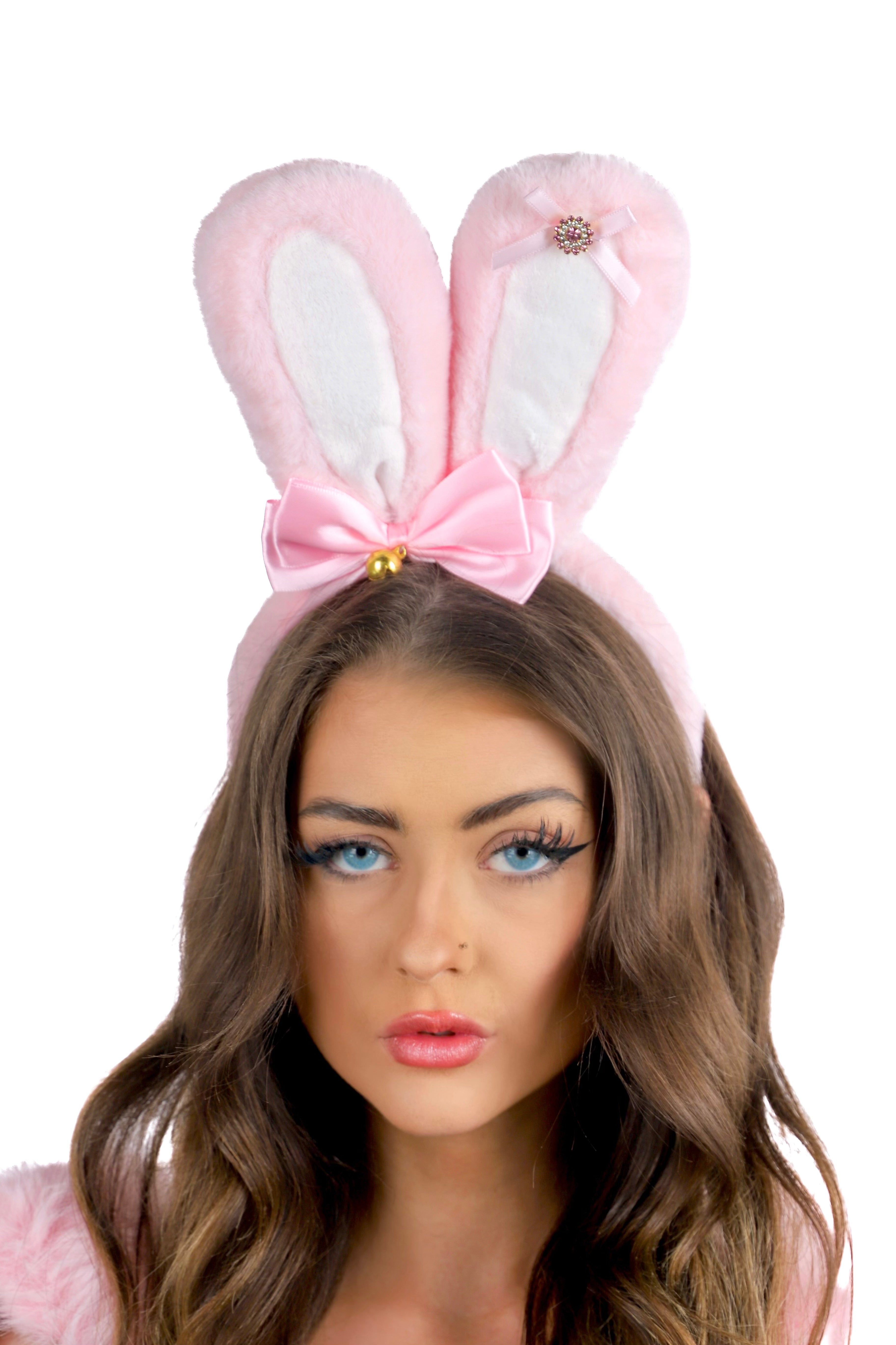 Pink Baby Bunny Headband