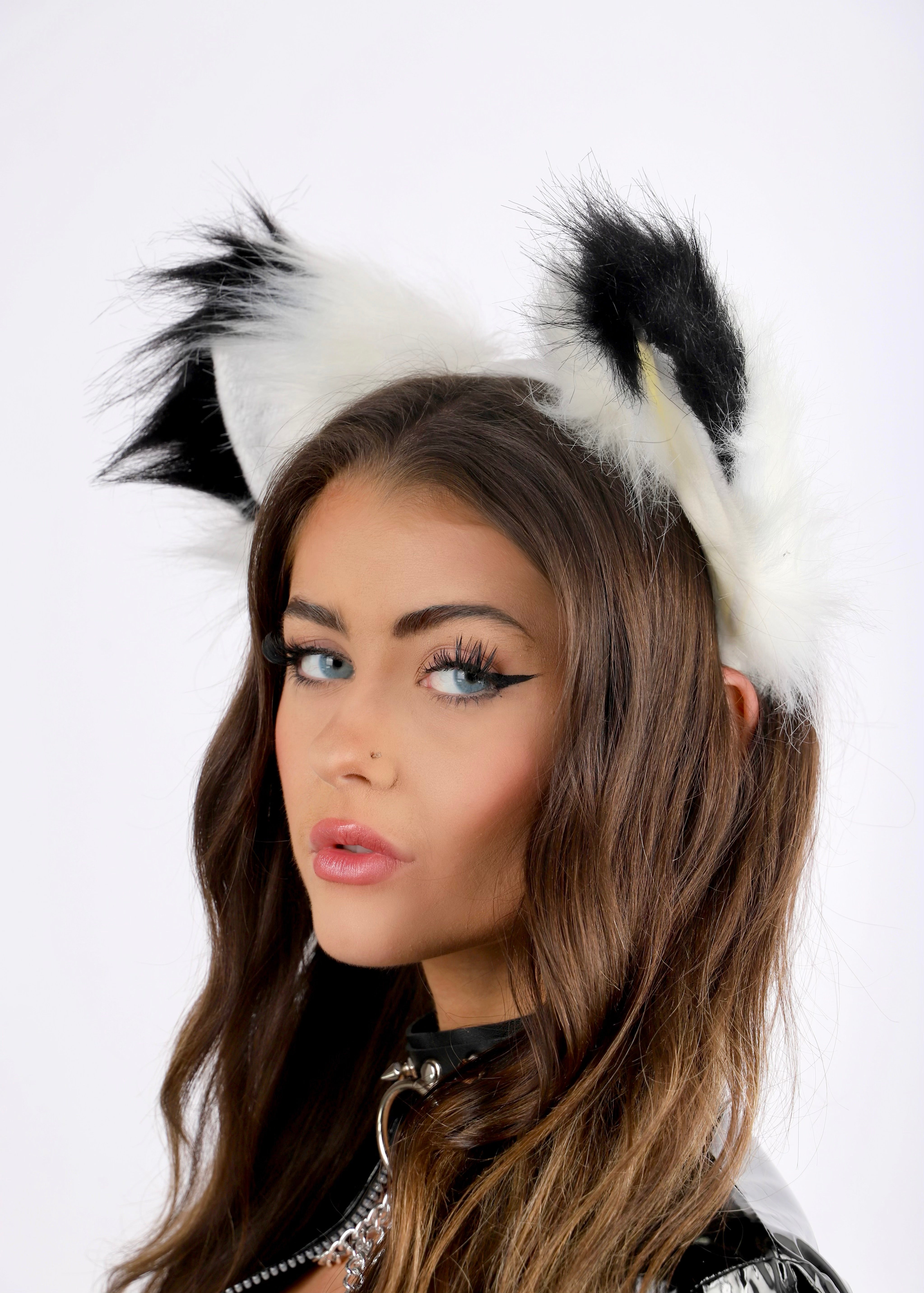 Midnight Fox Fuzzy Headband