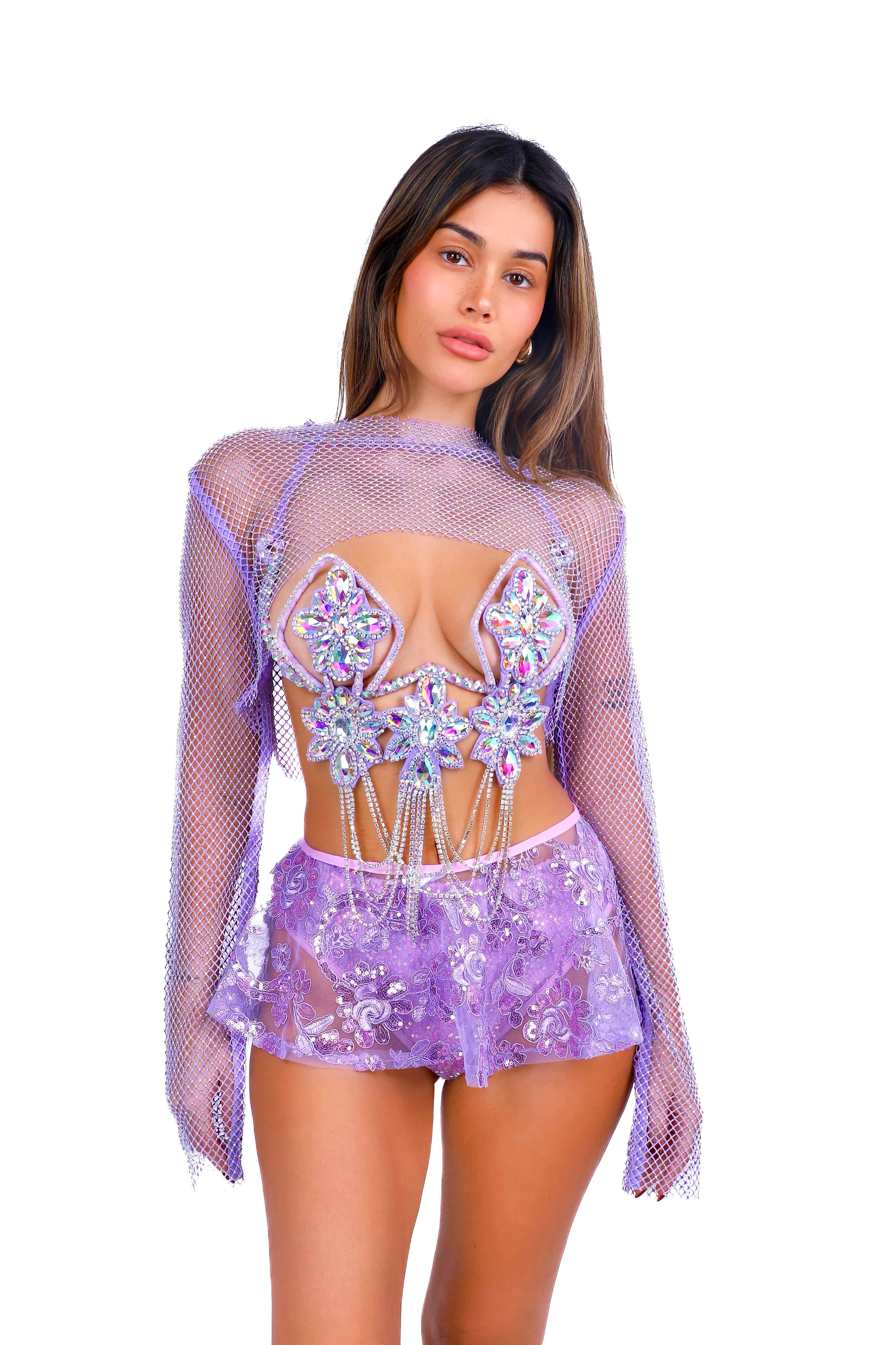 FULL OUTFIT- Lilac Lotus Fantasy (4 pcs)