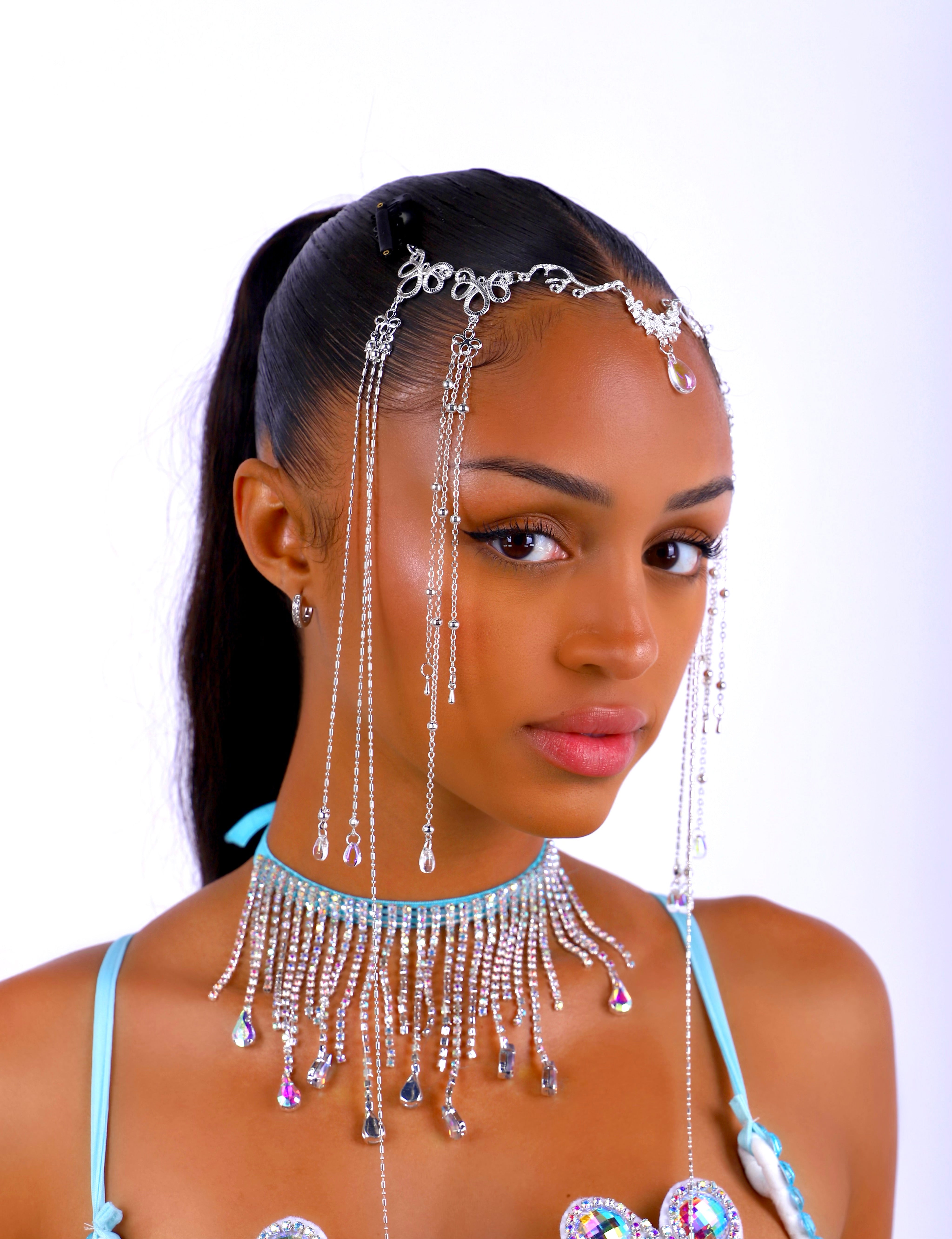 Silver Moonlight Head Piece