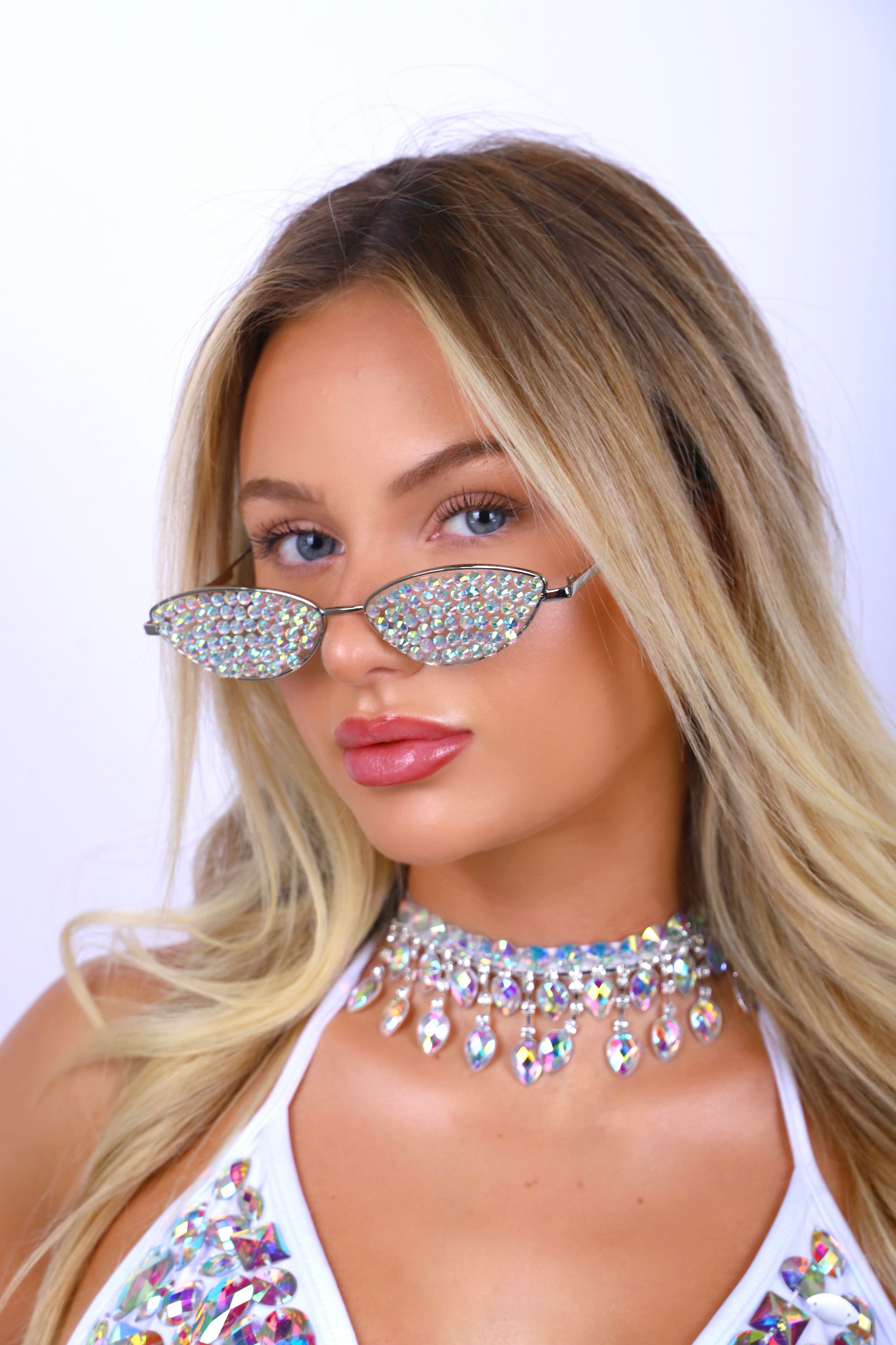 Rhinestone Diva Glasses