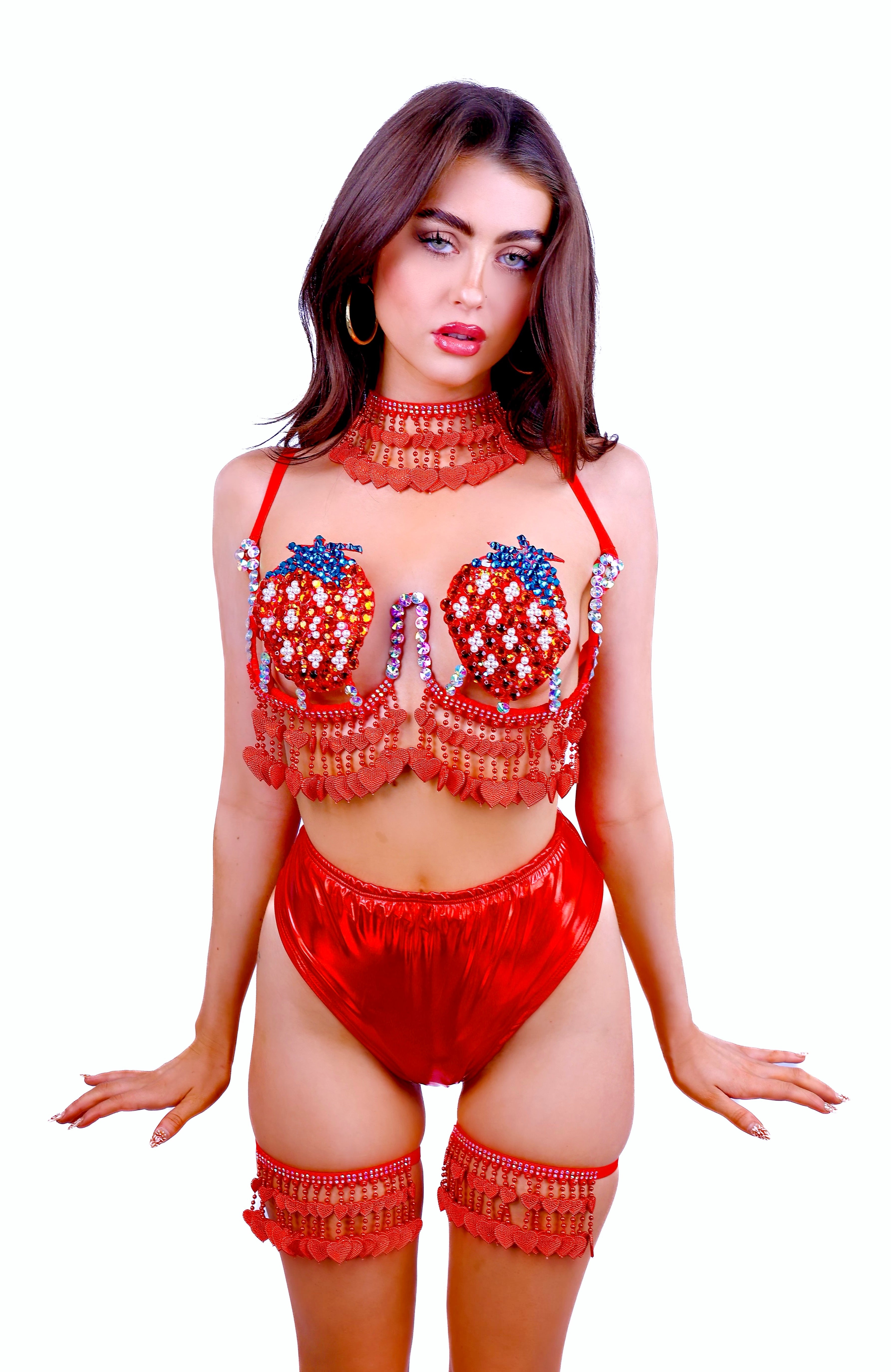 FULL OUTFIT-Strawberry Fields (5 pcs)