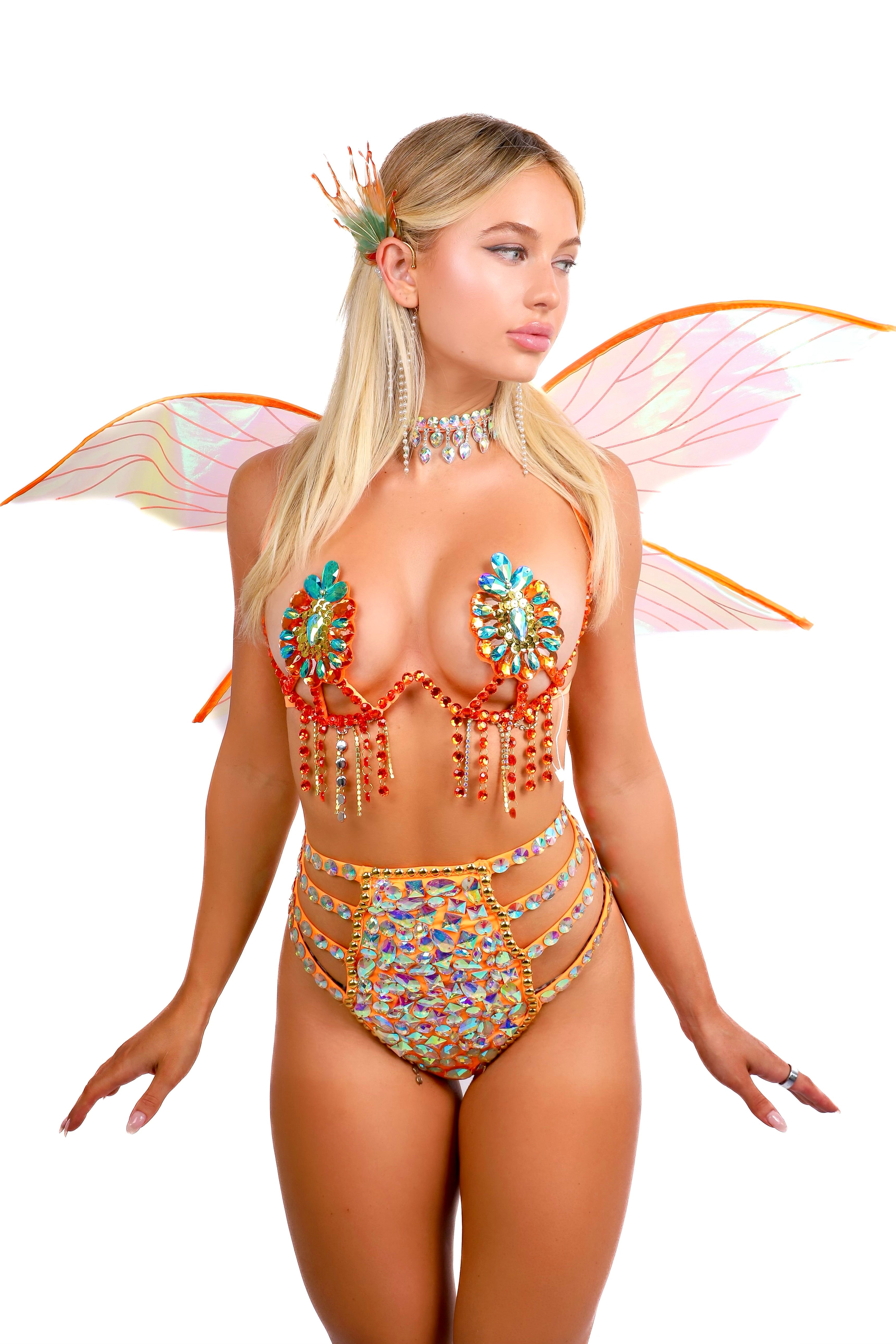 FULL OUTFIT- Orange Meadow Nymph (5 pcs)