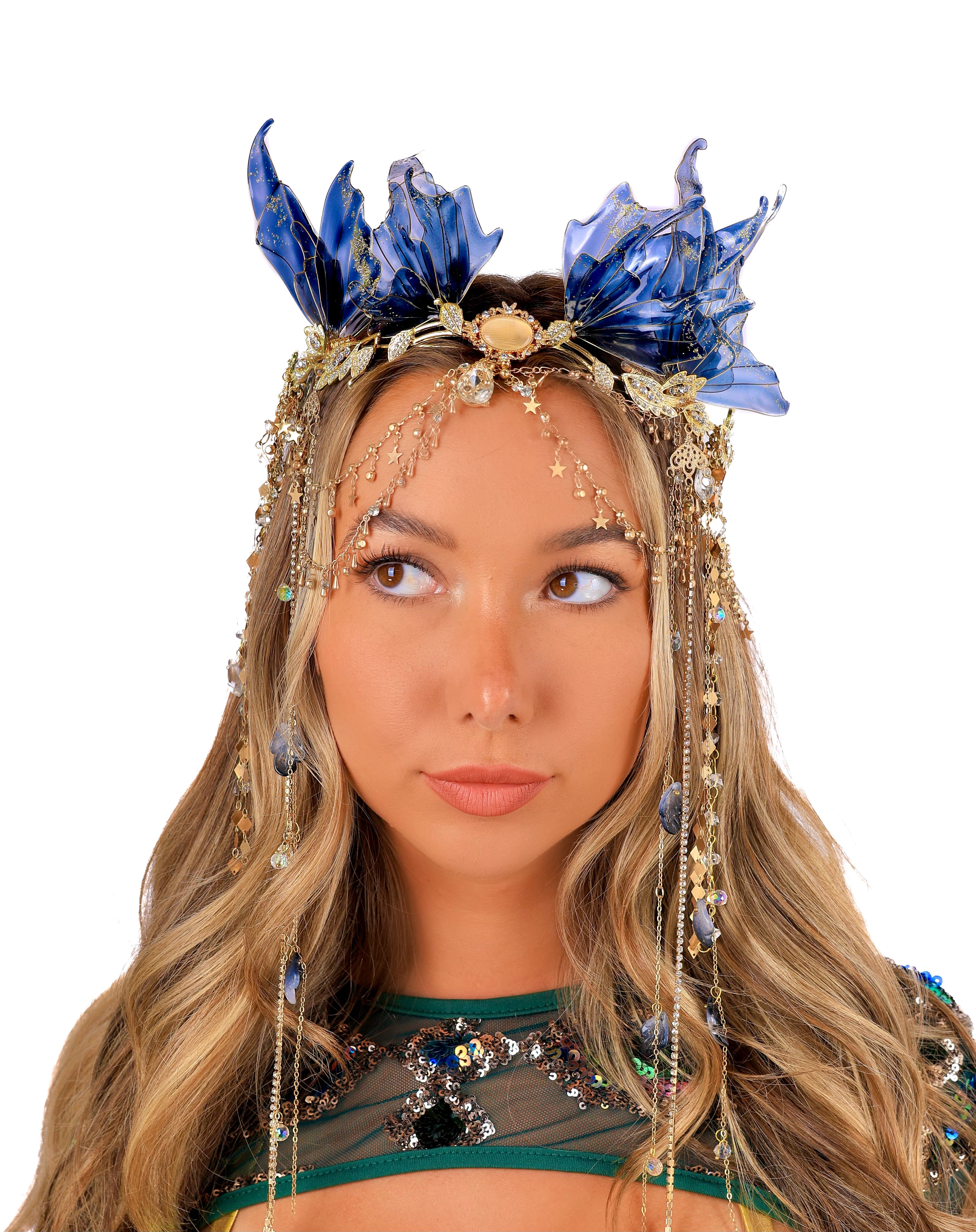 Midnight Genesis Goddess Head Piece