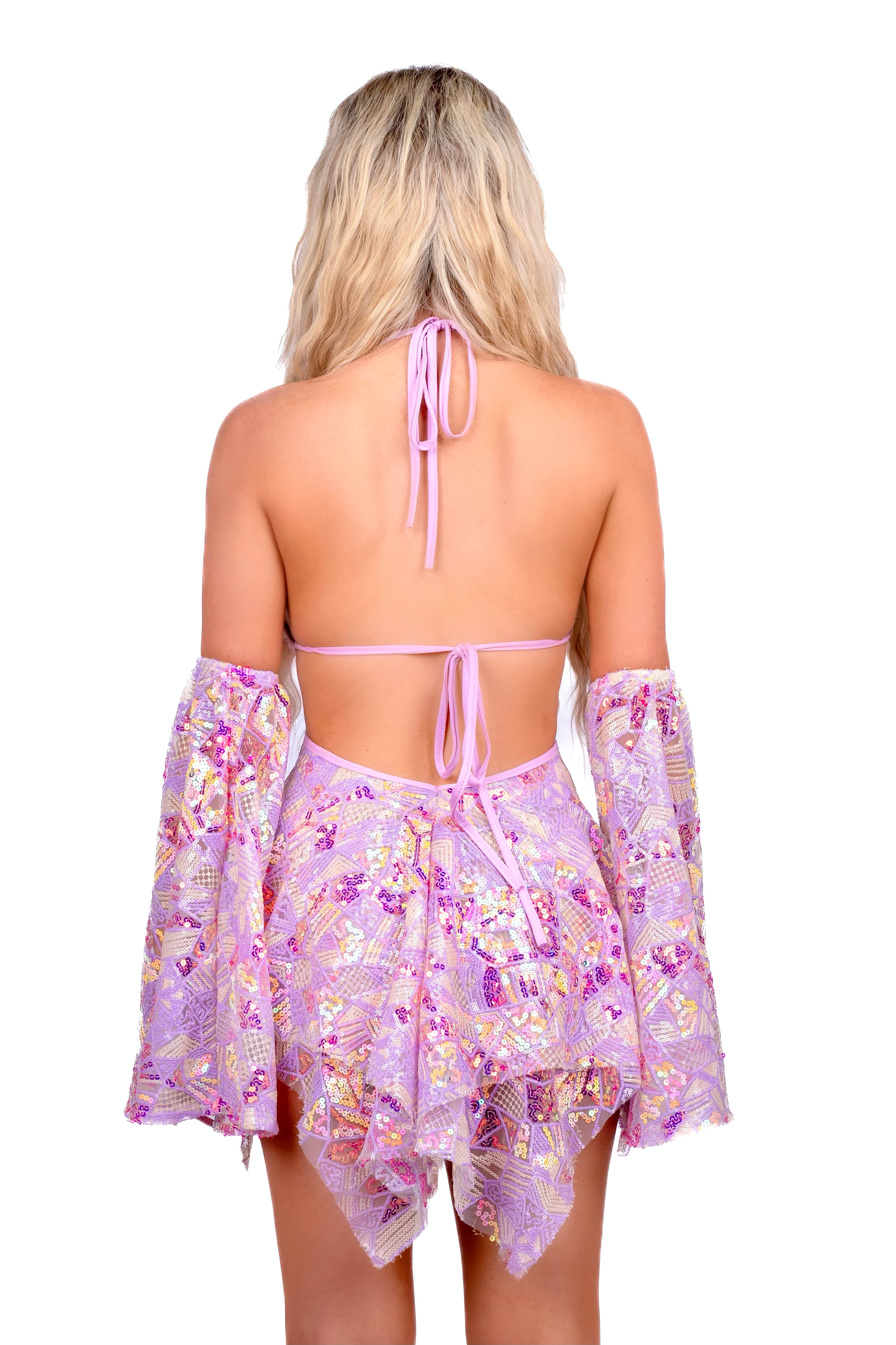Lilac Paradise Fairy Aura Dress (2 pc)
