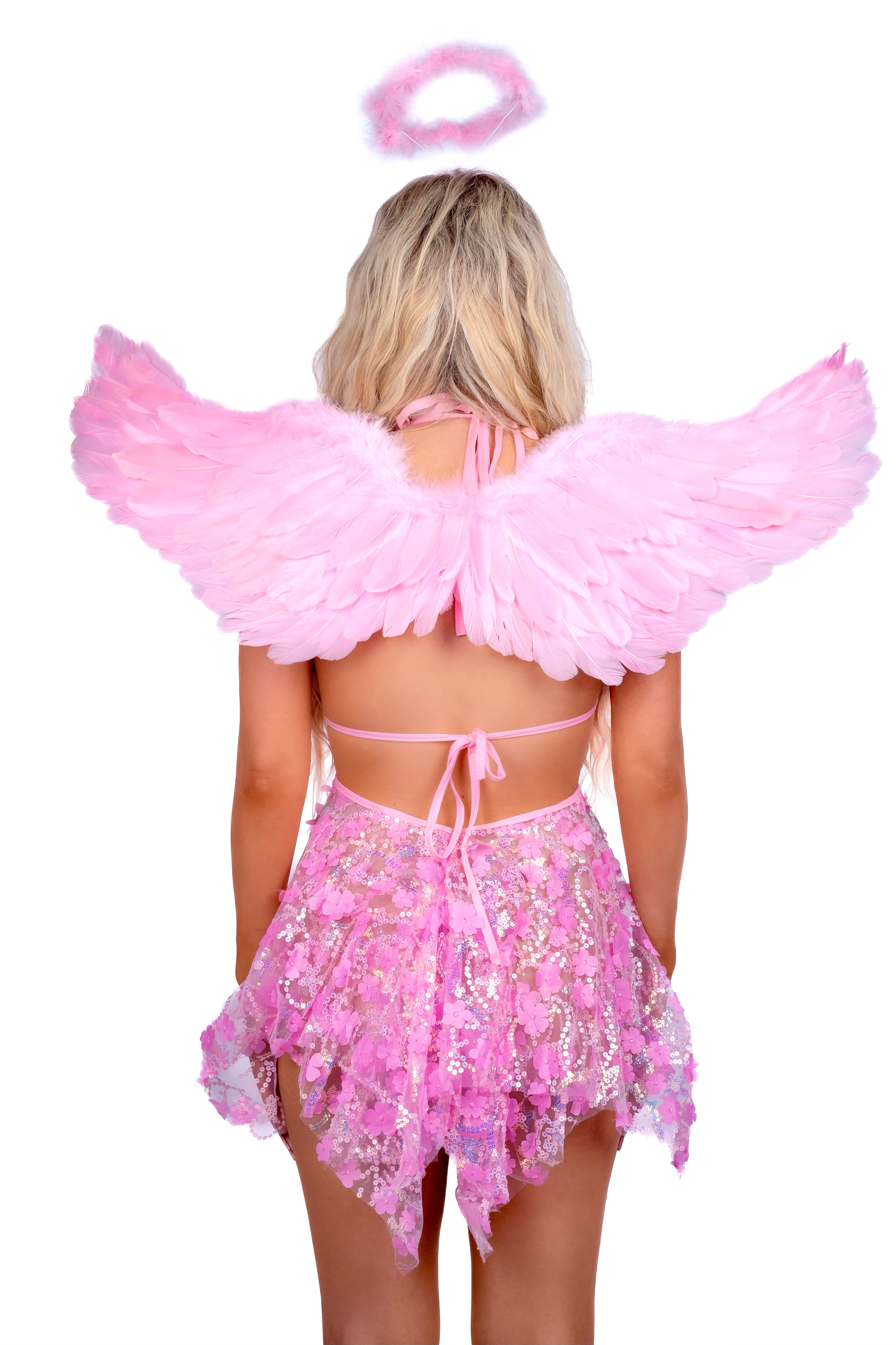 FULL OUTFIT- Pink Blossom Angel (4 pcs)