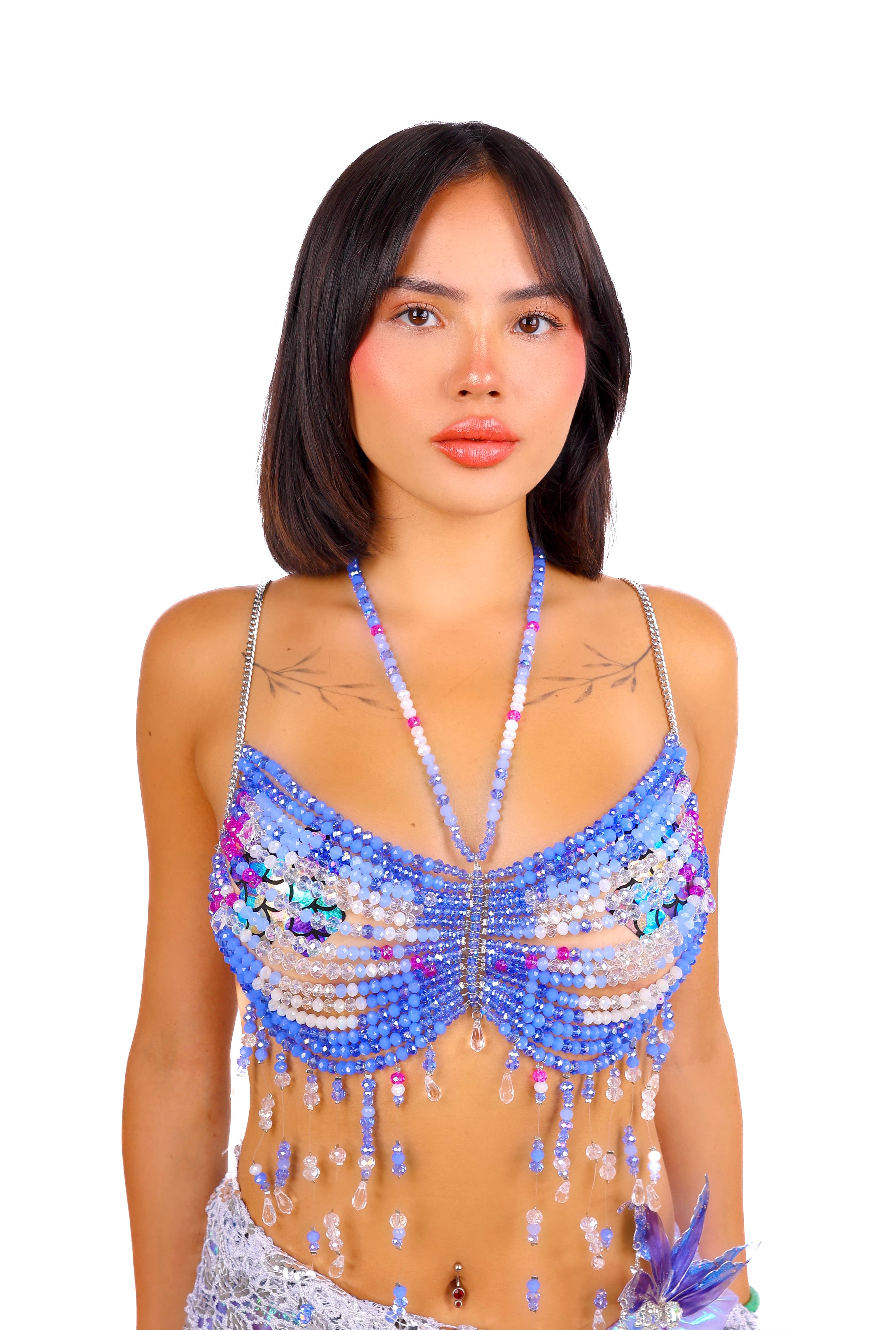 Ocean Blue Jewelry Top