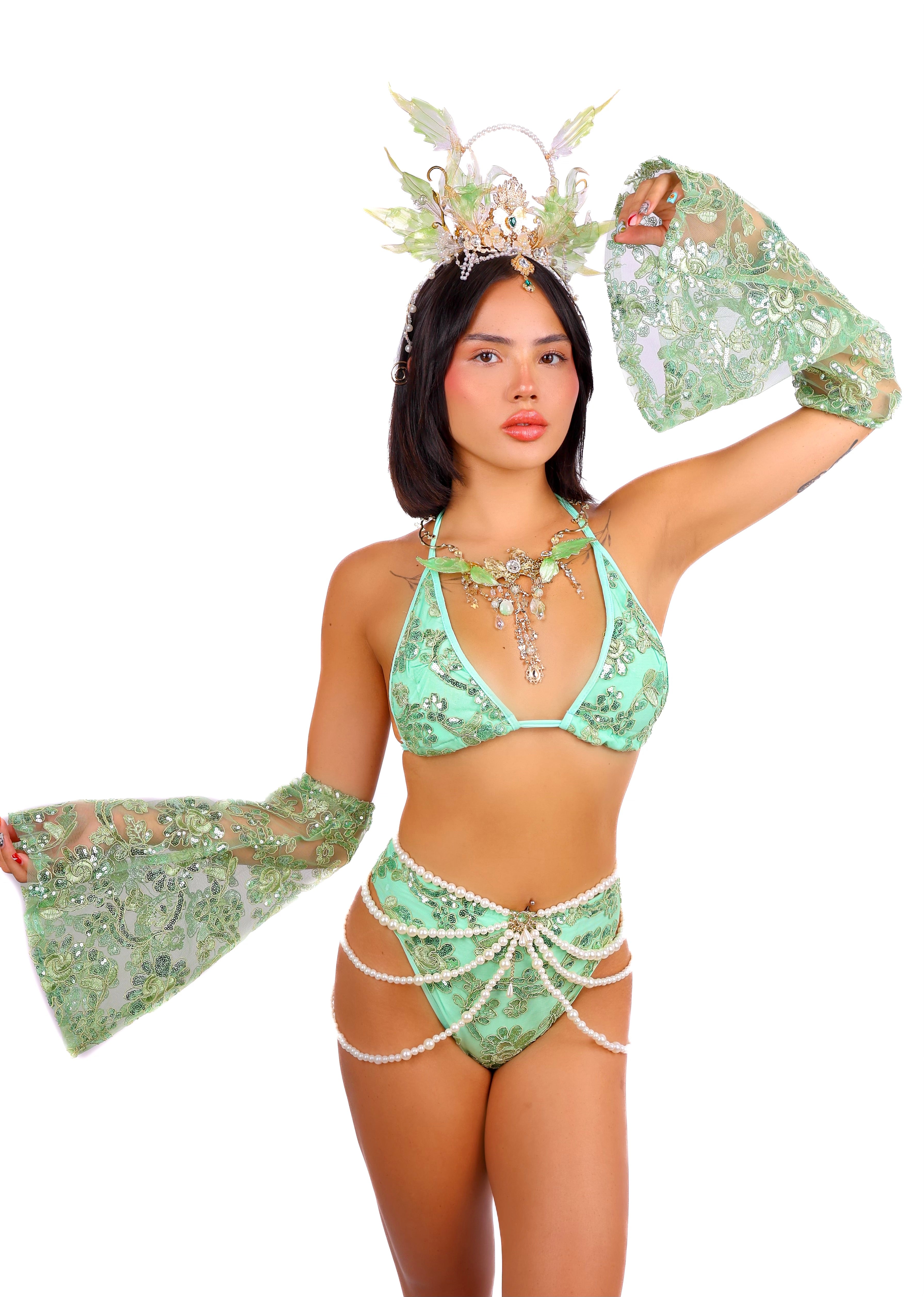 FULL OUTFIT- Garden Jade Oracle Genesis (6 pcs)