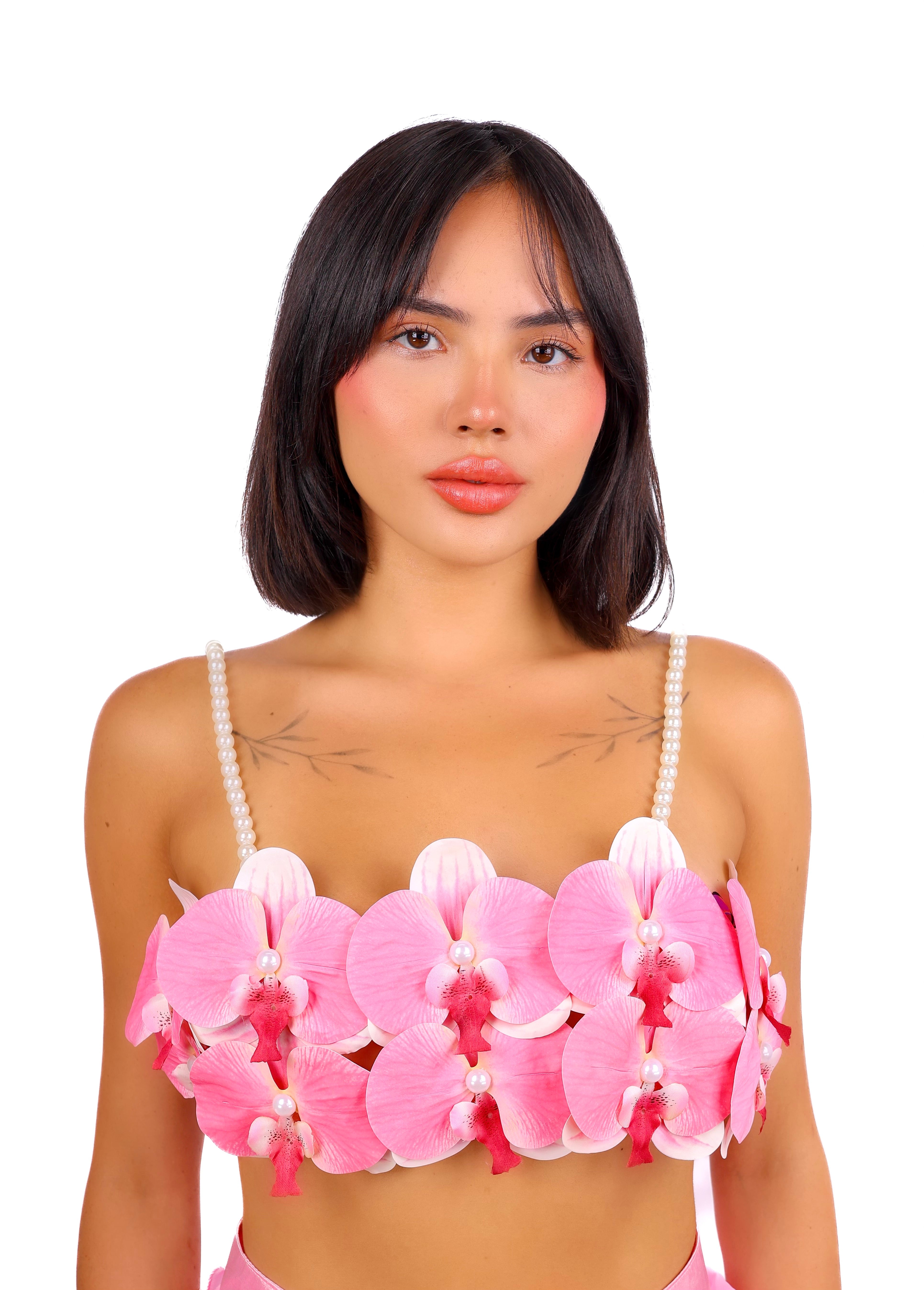 FULL OUTFIT- Pink Lotus Princess (4 pcs)