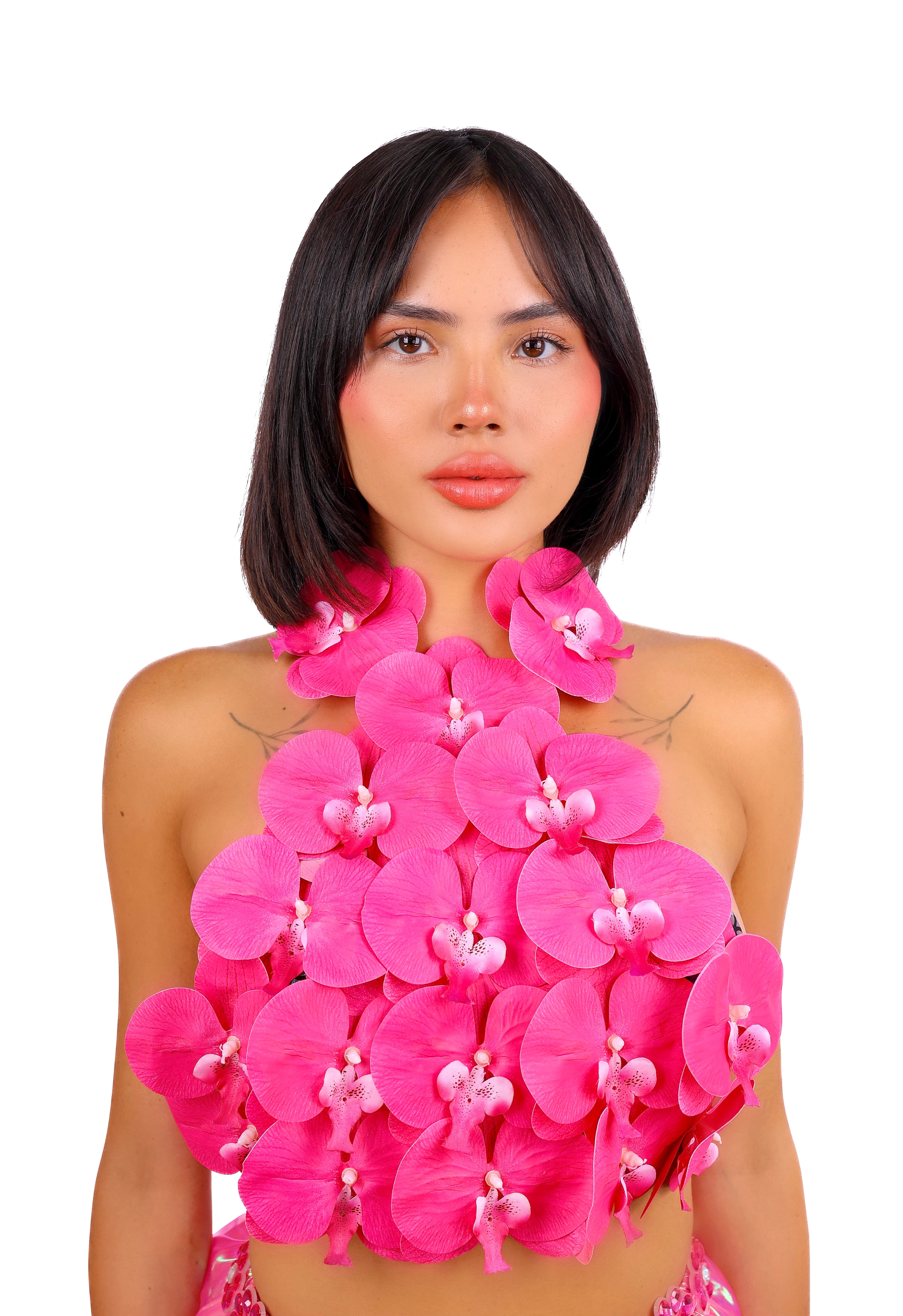 FULL OUTFIT- Rose Lotus Iridescence (4 pcs)