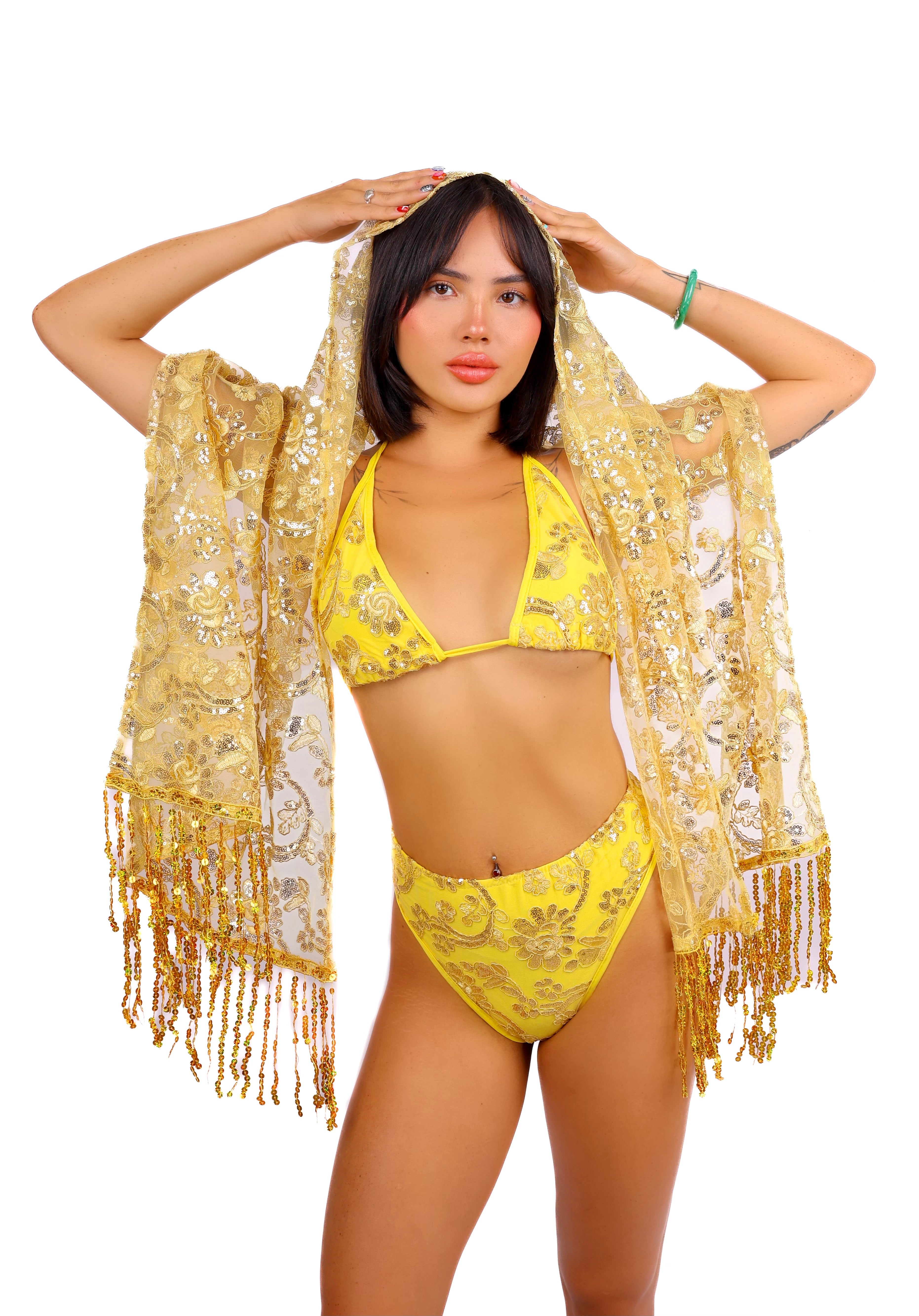 Sunrise Fantasy Blossom Goddess Wrap