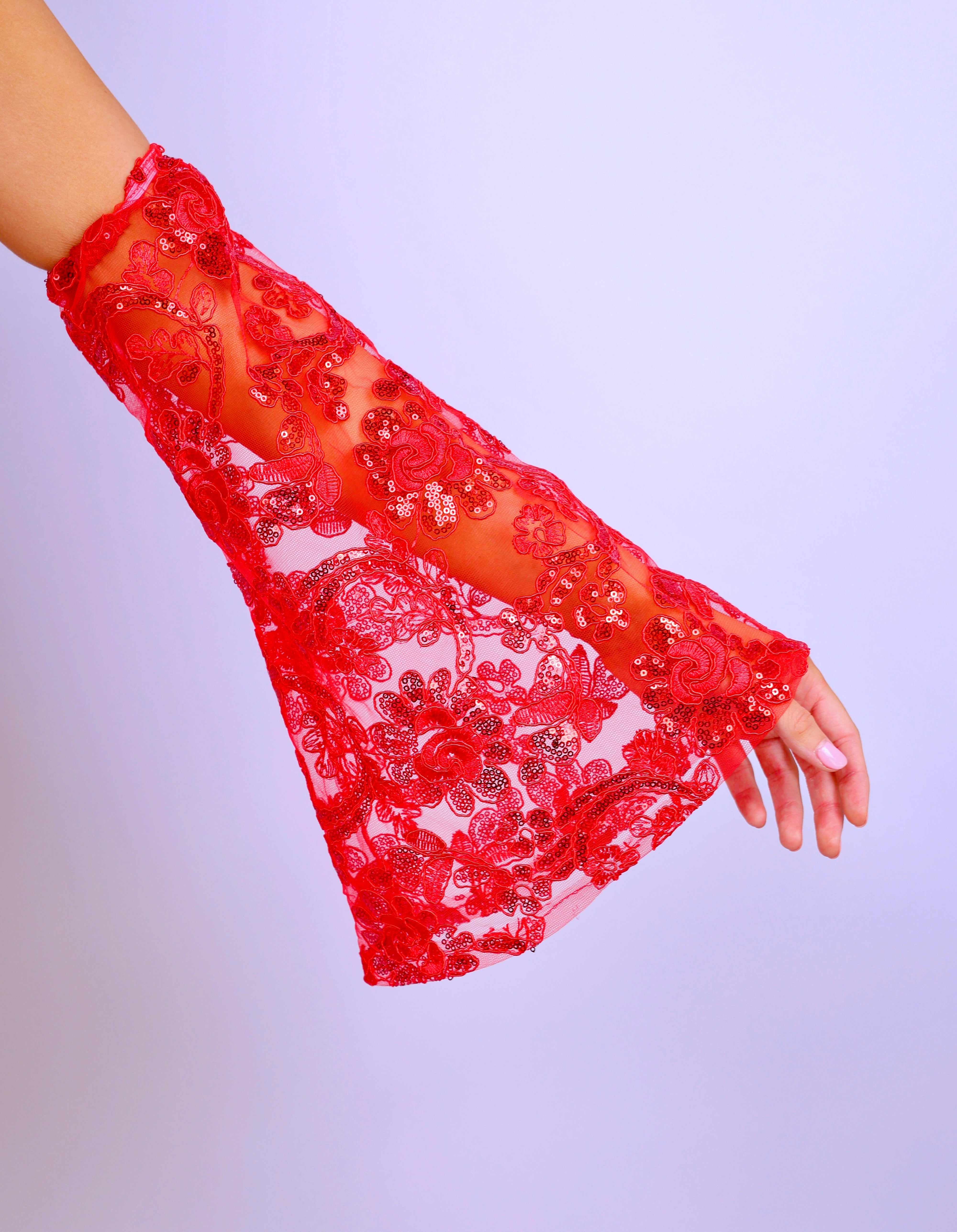 Ruby Fantasy Fairy Blossom Arm Sleeves