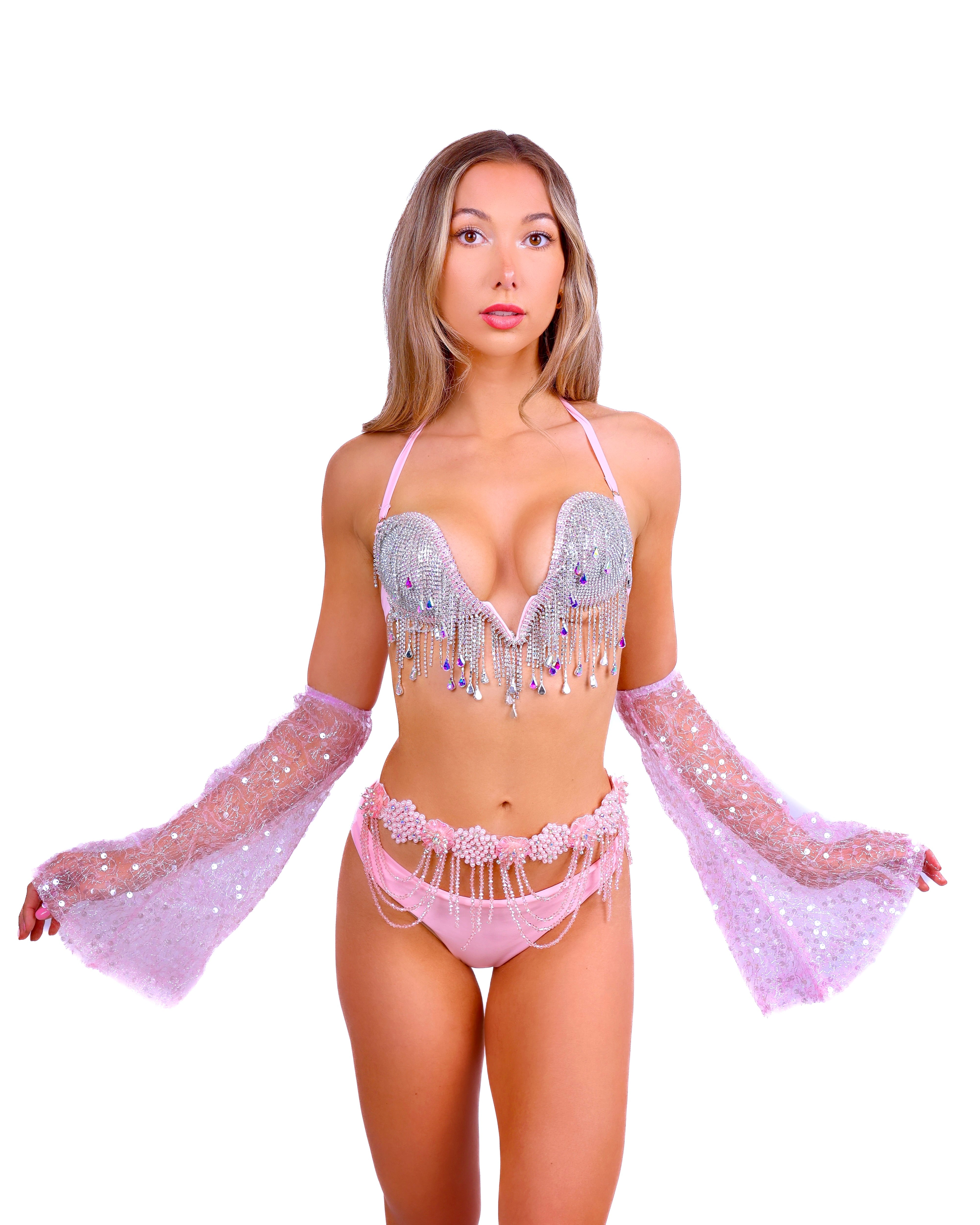 FULL OUTFIT- Pink Meadow Princess (4 pcs)