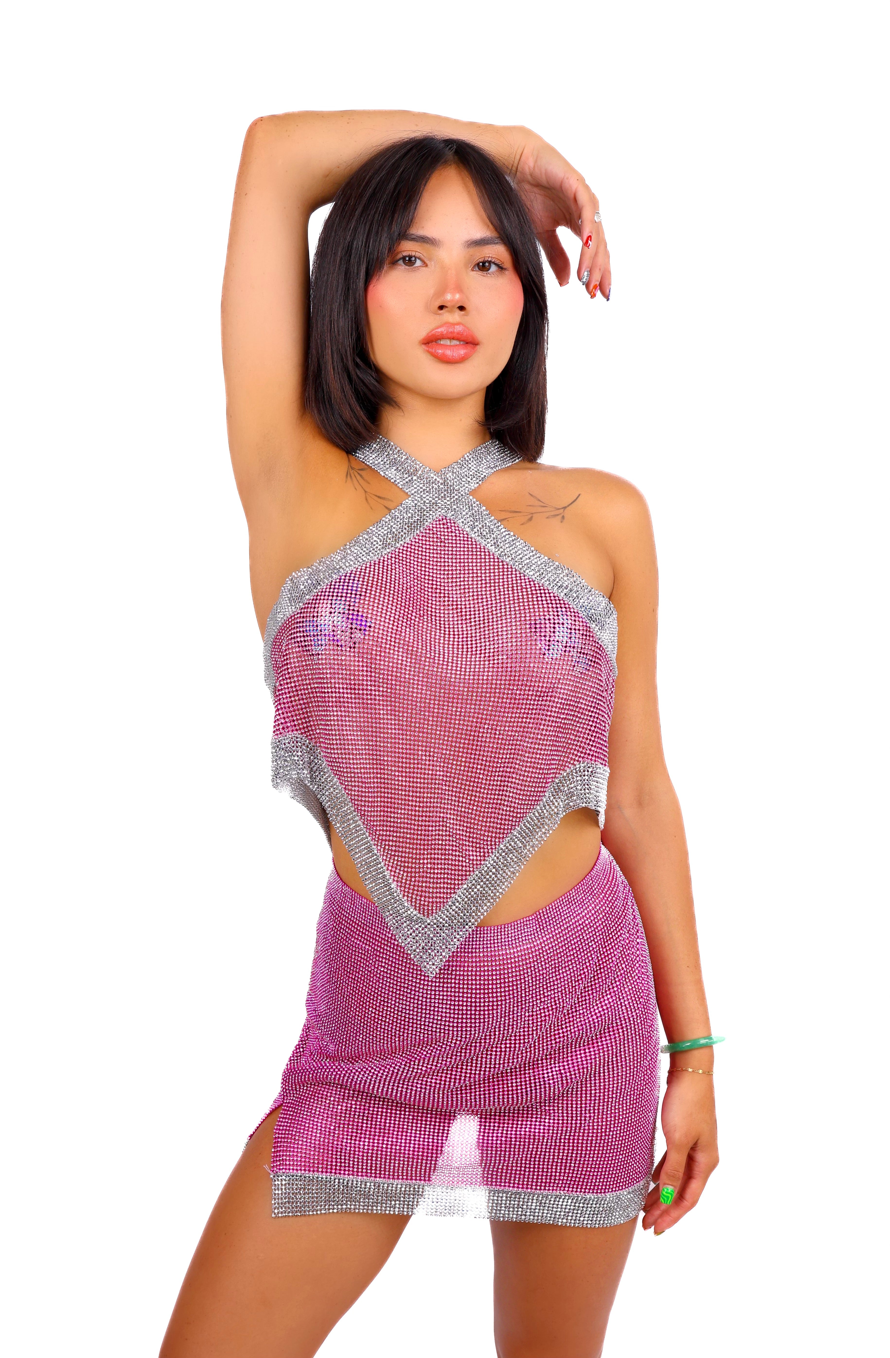 Pink Diamond Metallic Set