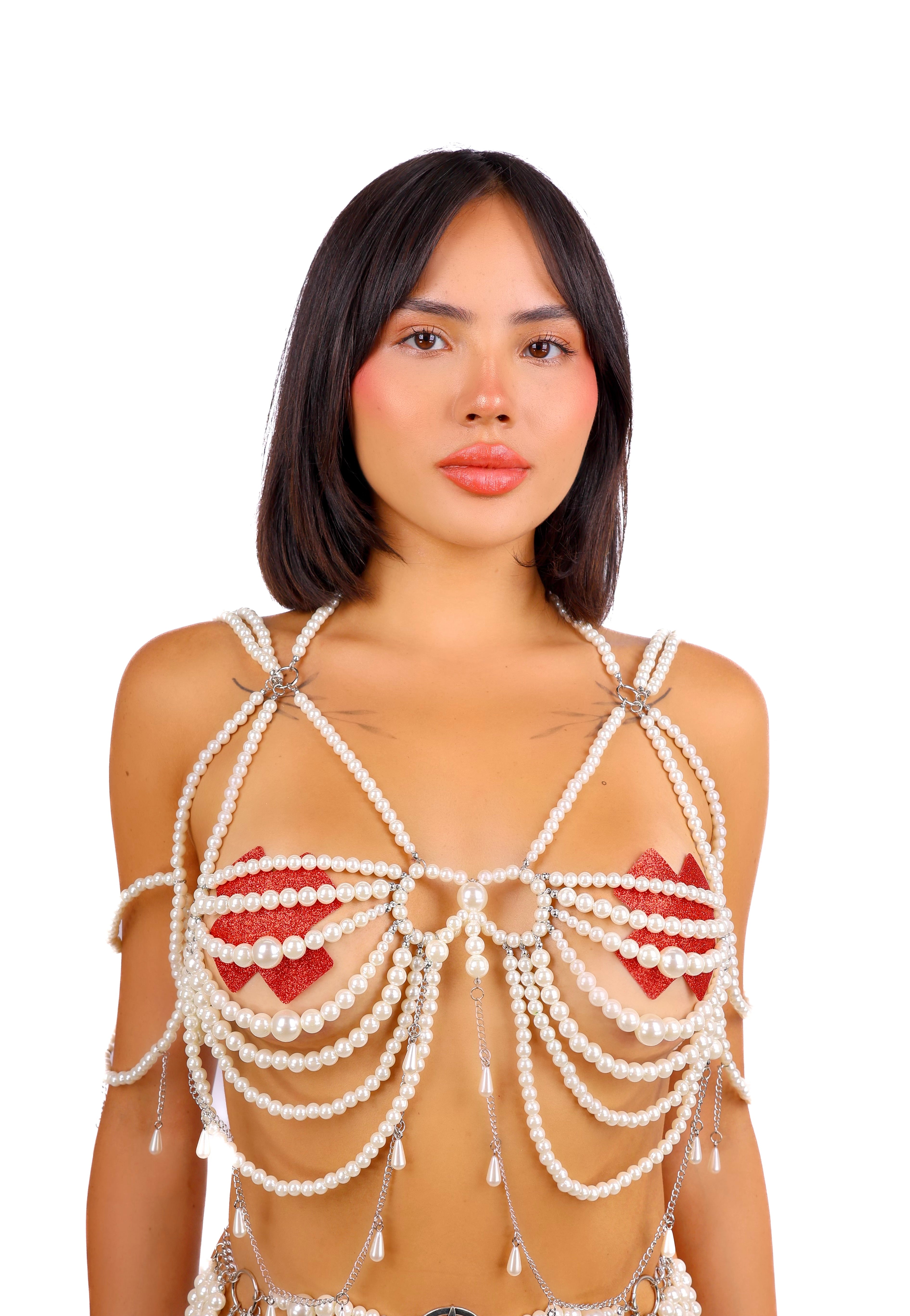 Pearl Reign Jewelry Top