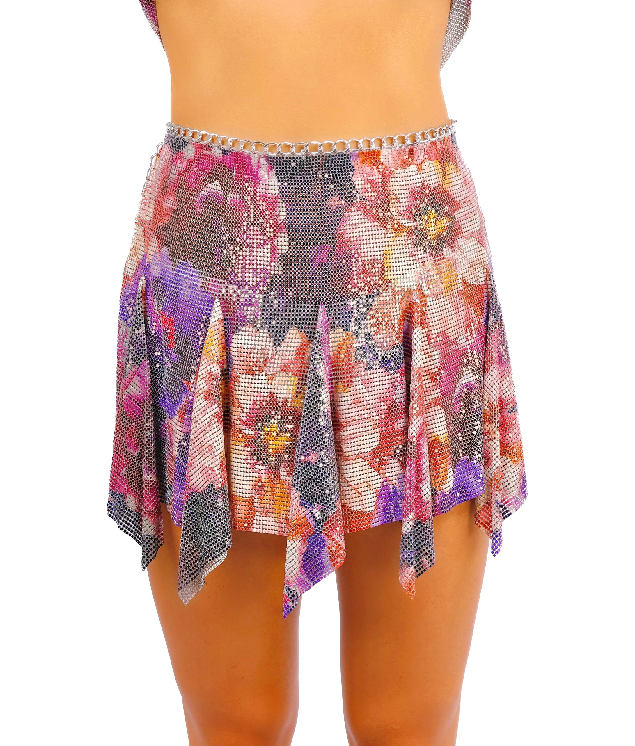 Floral Bloom Metallic Set