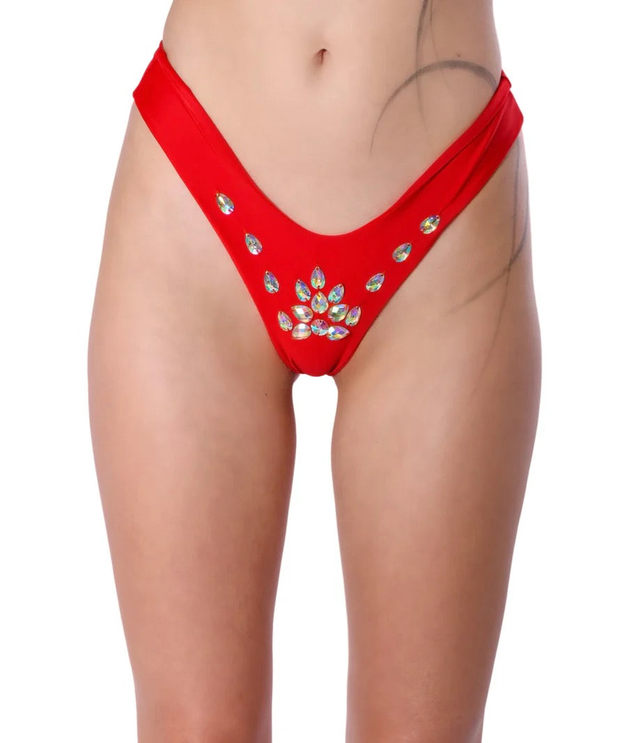 Disco Gem Rhinestone Bottoms