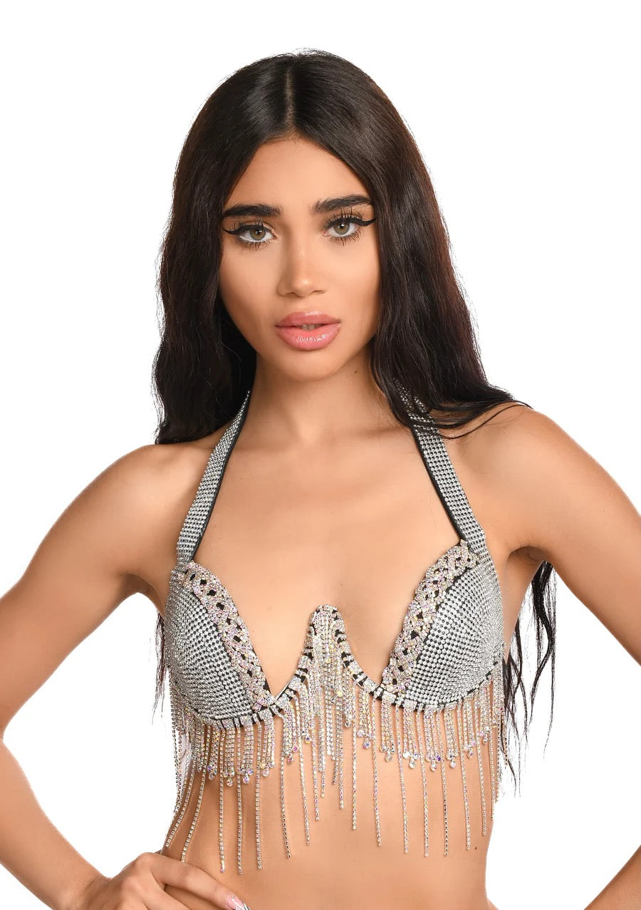 Cosmic Empress Rhinestone Top