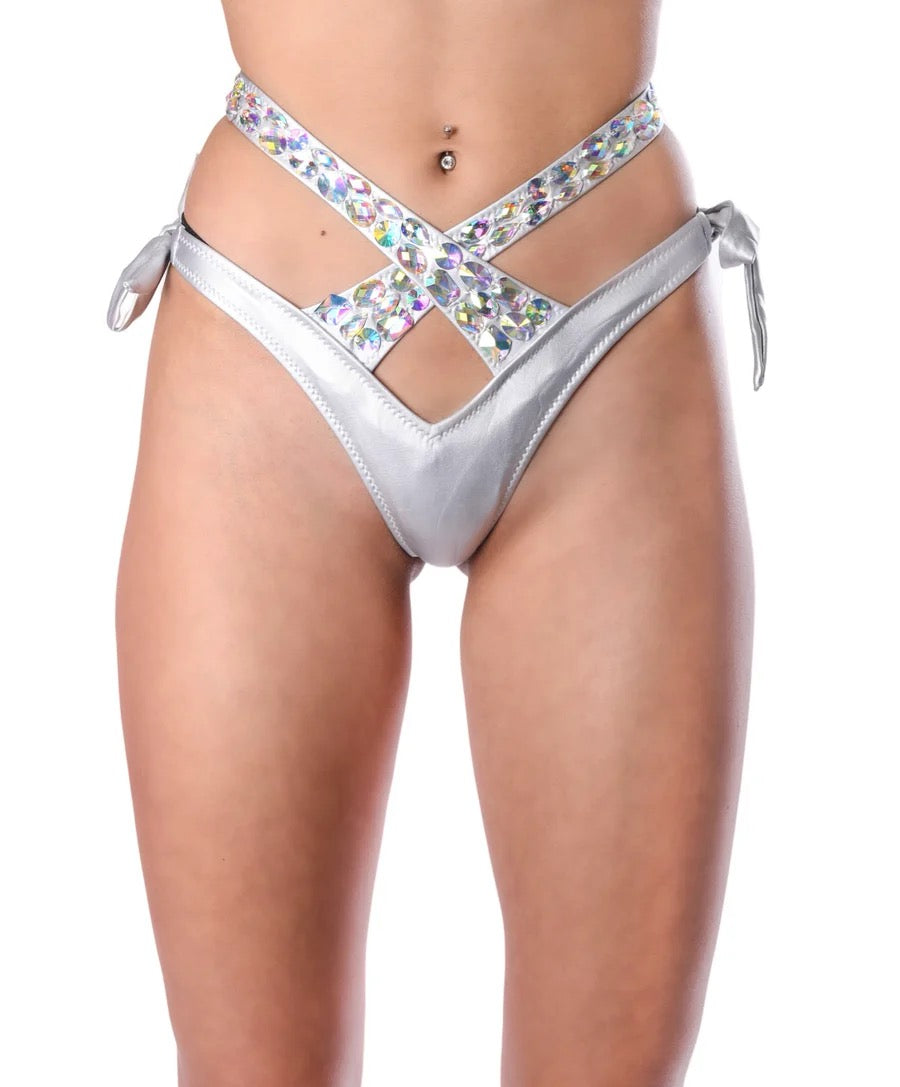 Cross Your Heart Rhinestone Bottoms