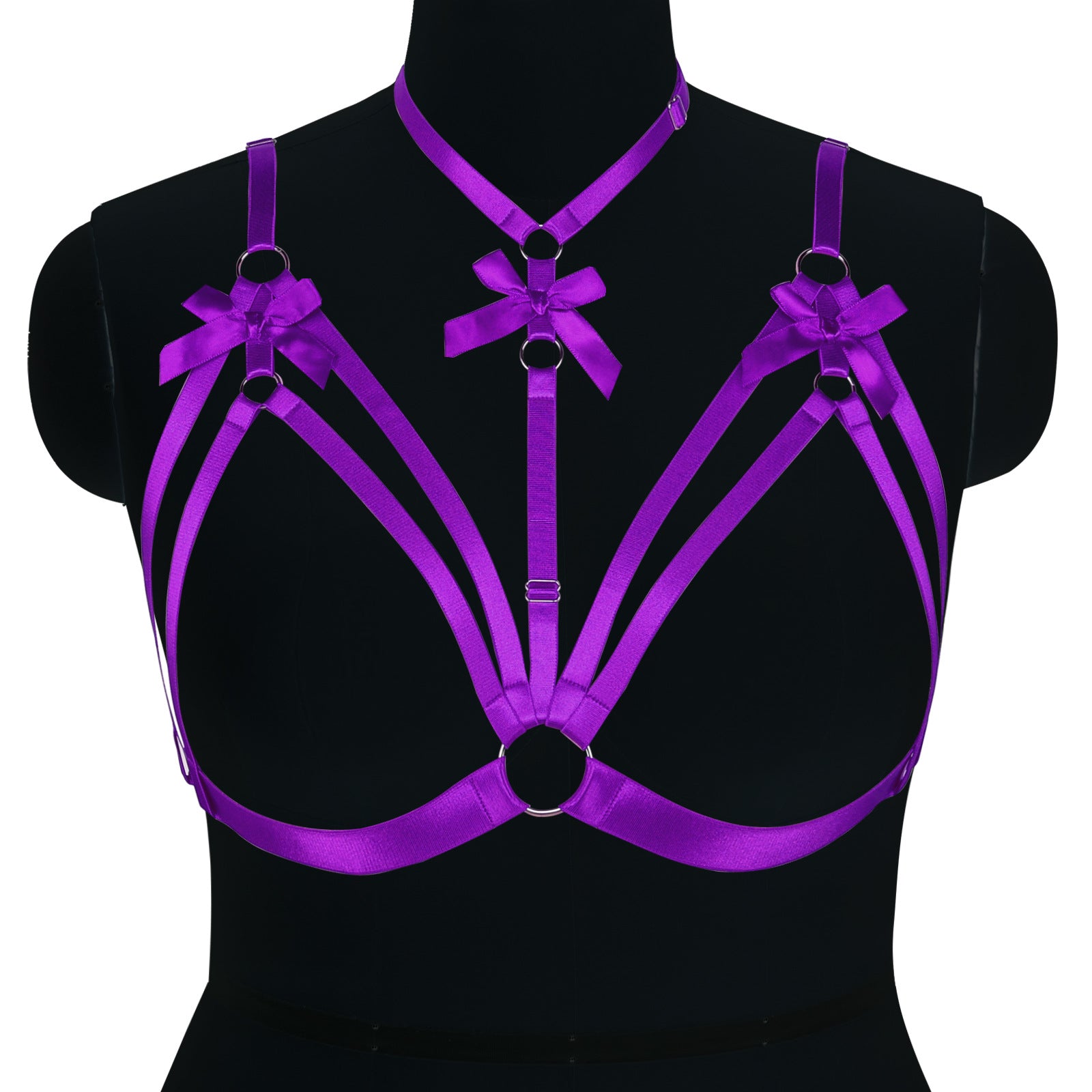 Bow Spandex Harness Top