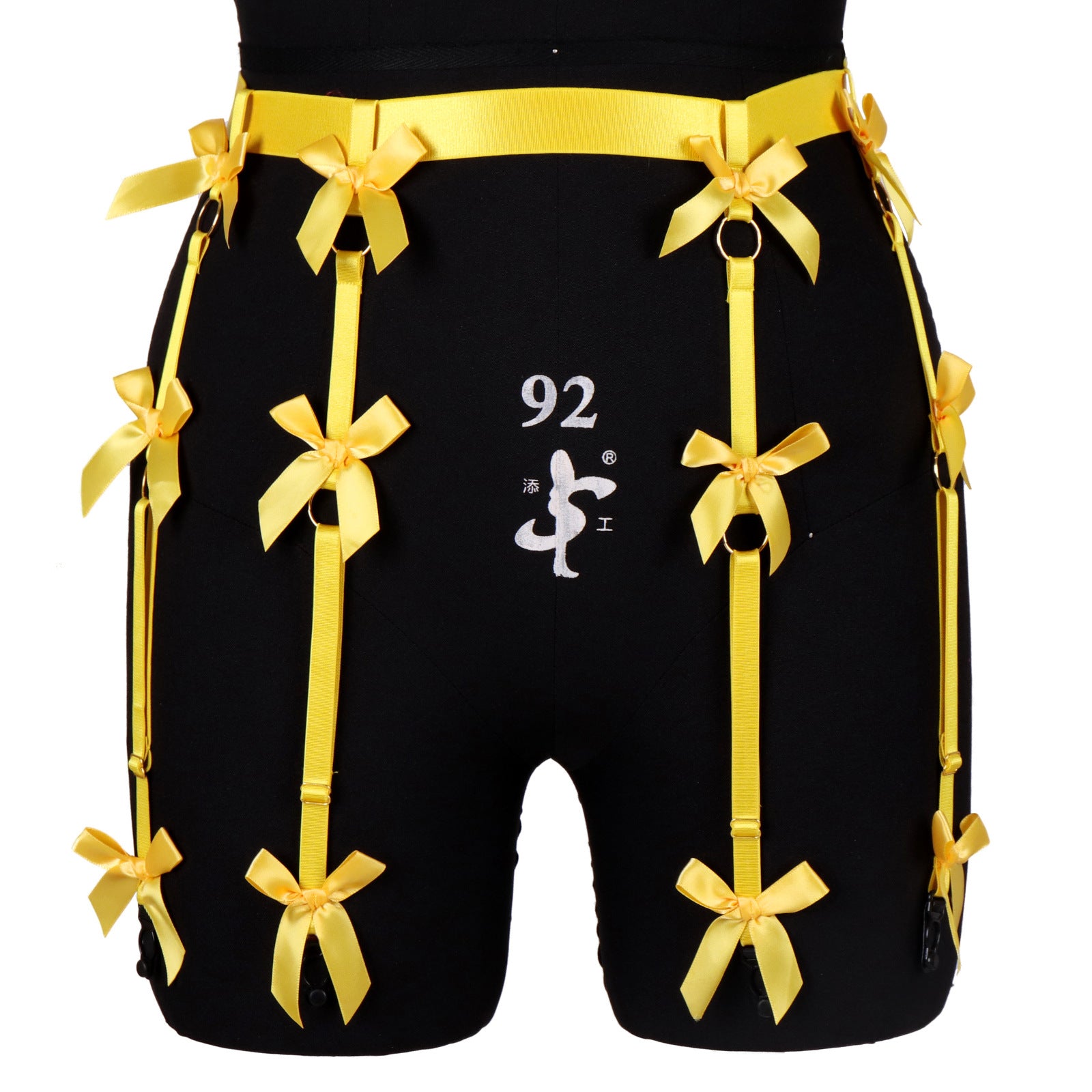 Bow Spandex Harness Belt