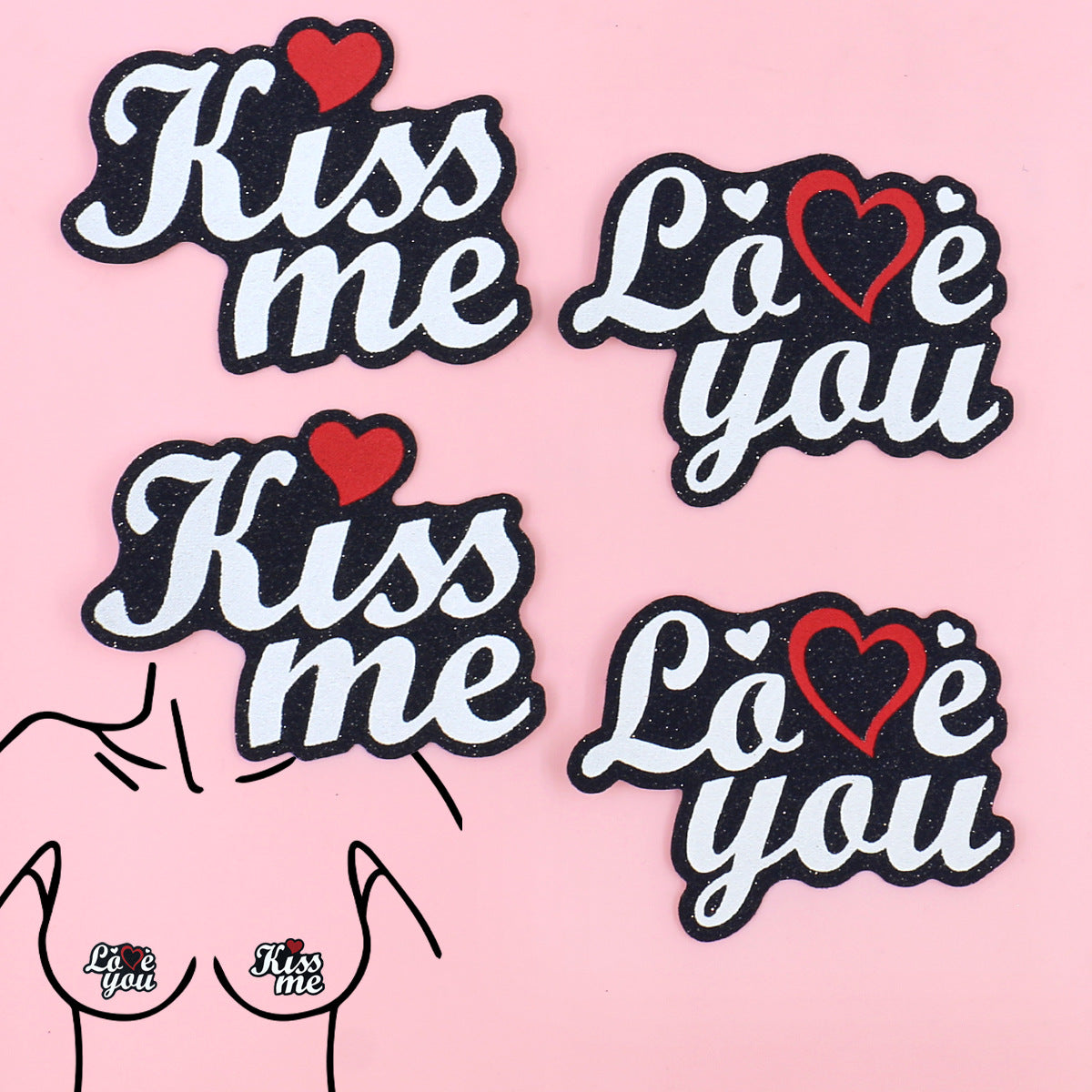 Love & Kiss Pasties