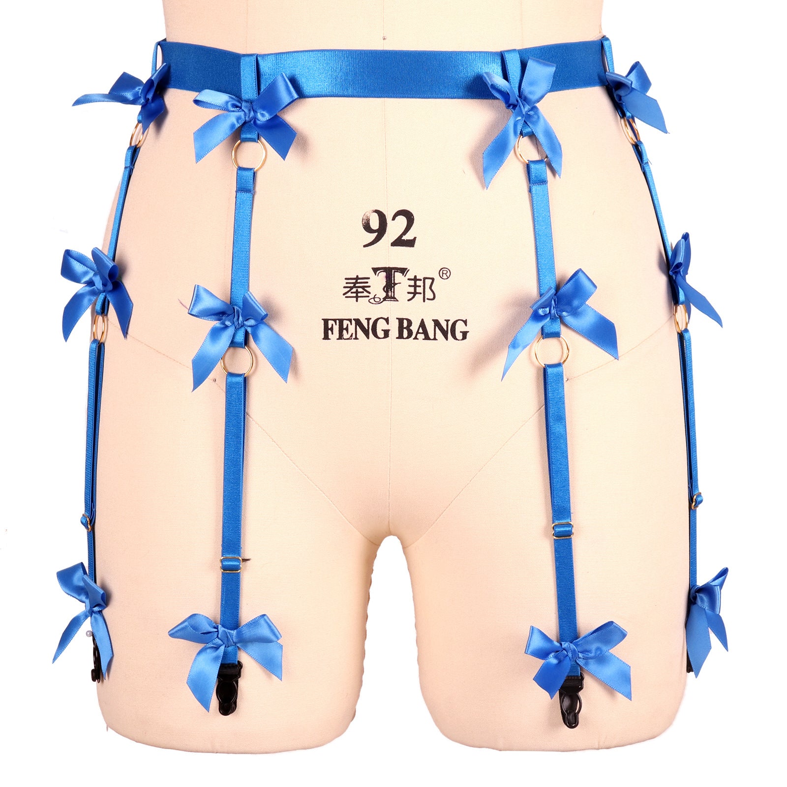 Bow Spandex Harness Belt