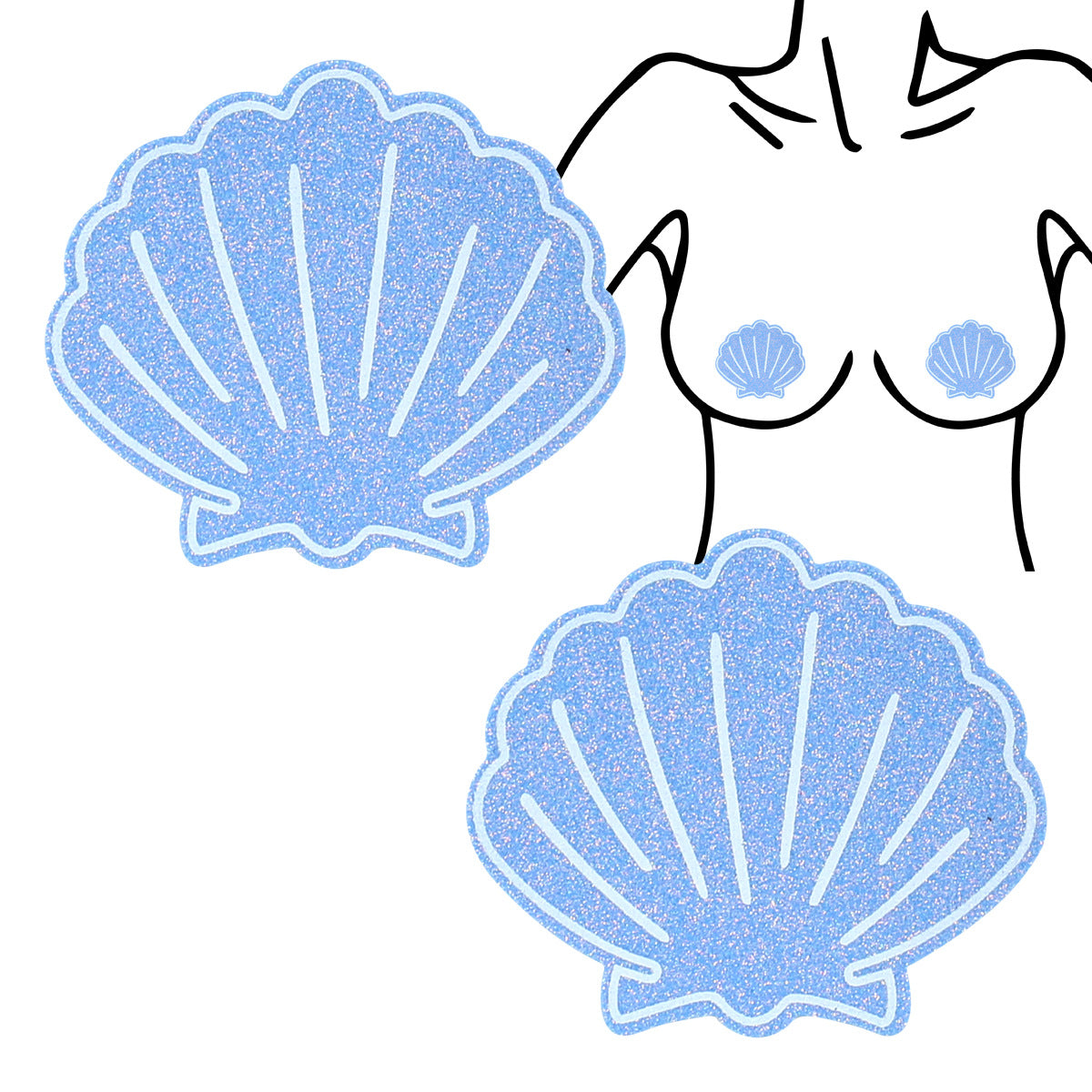 Mermaid Wave Pasties
