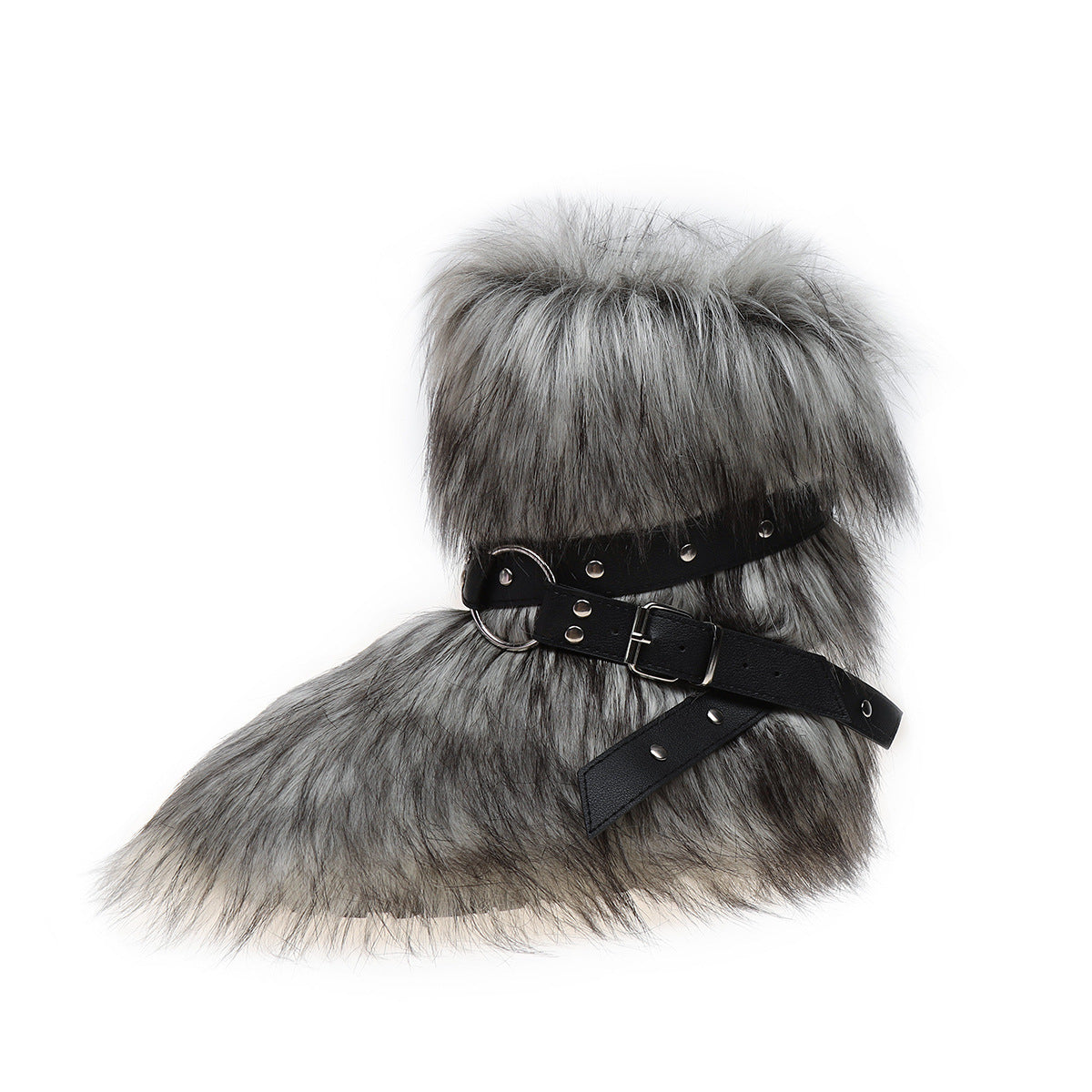 Grey Bear Funky Fuzzy Boots