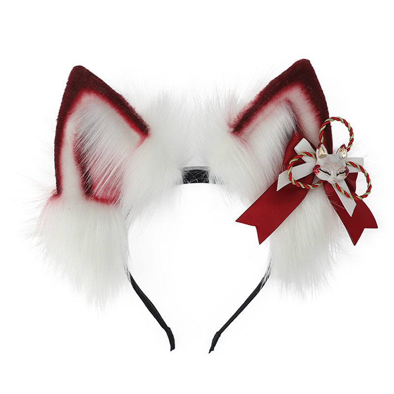 Red Fox Fuzzy Headband