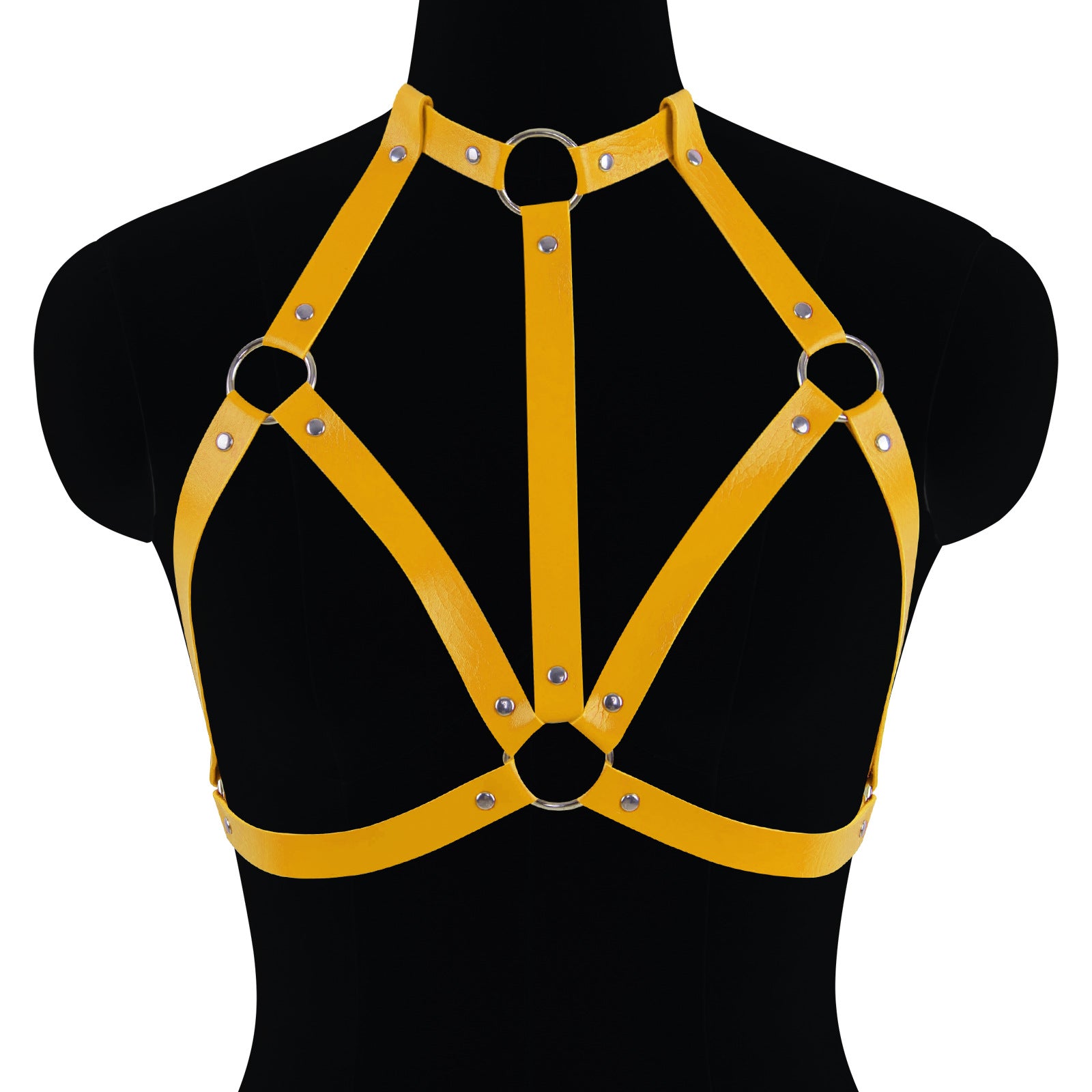 Lucid Vegan Leather Harness Top