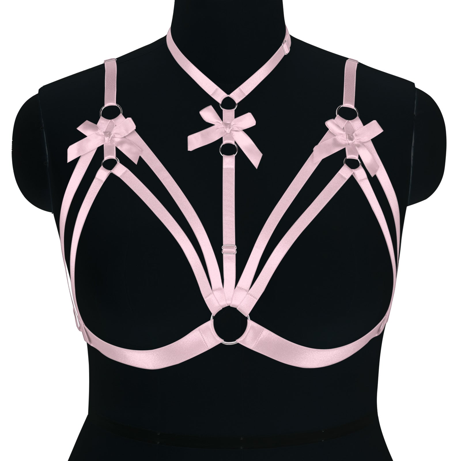 Bow Spandex Harness Top