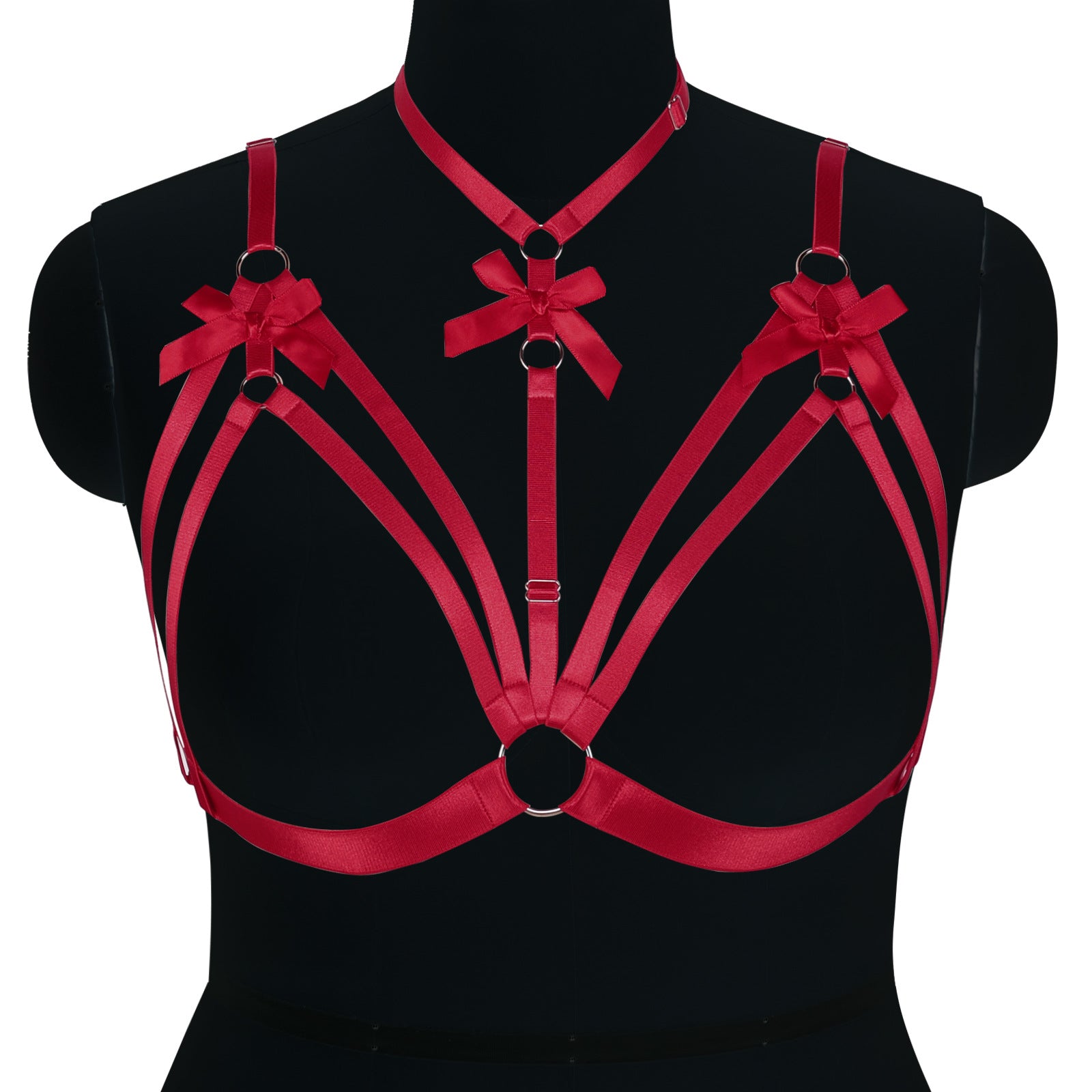 Bow Spandex Harness Top