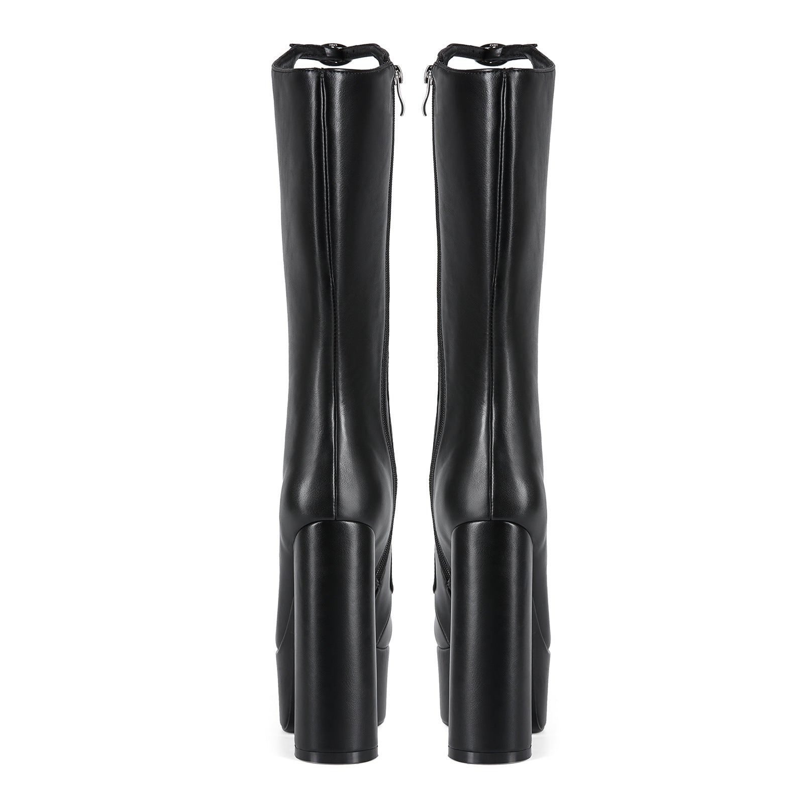 Black Dazzle Platform Boots