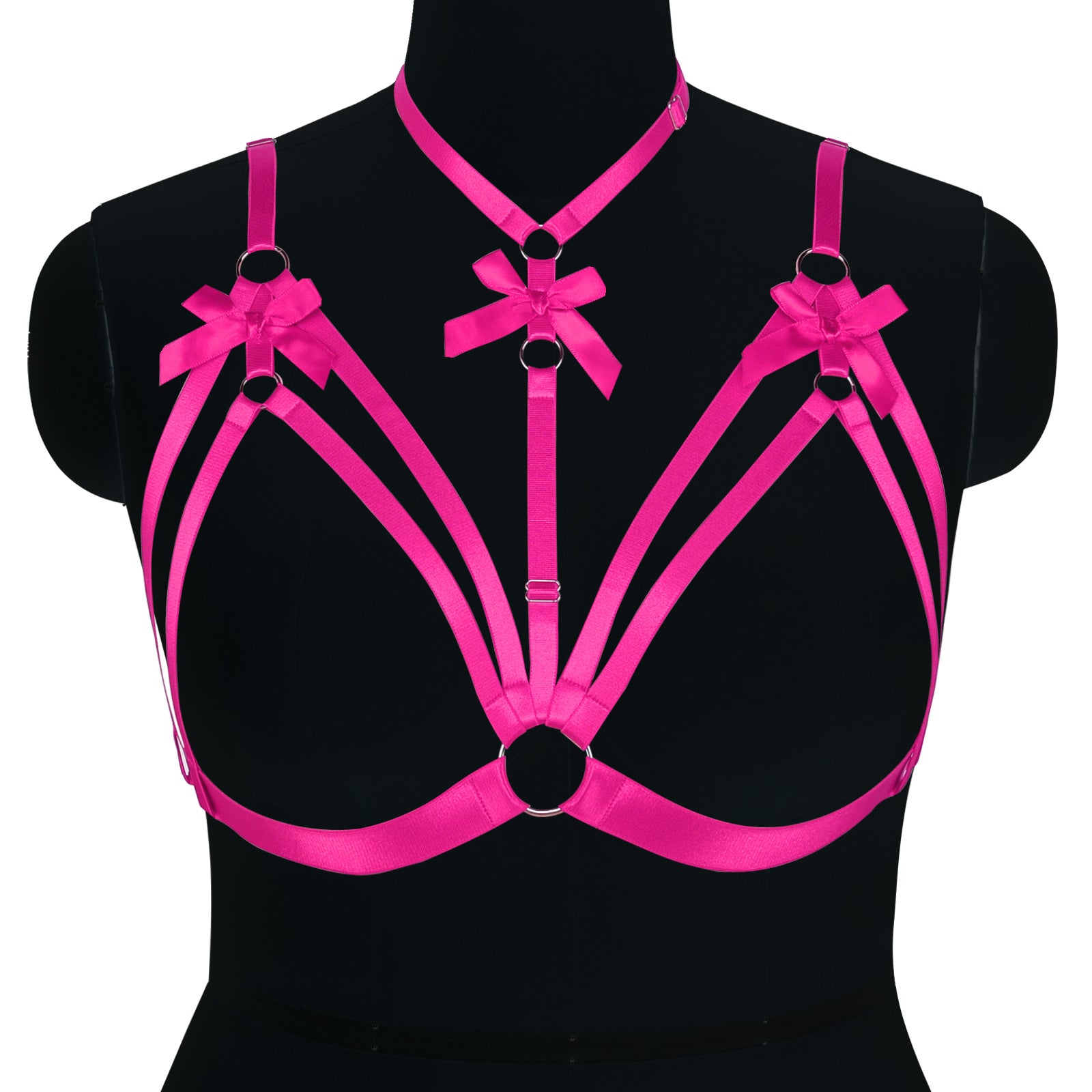 Bow Spandex Harness Top
