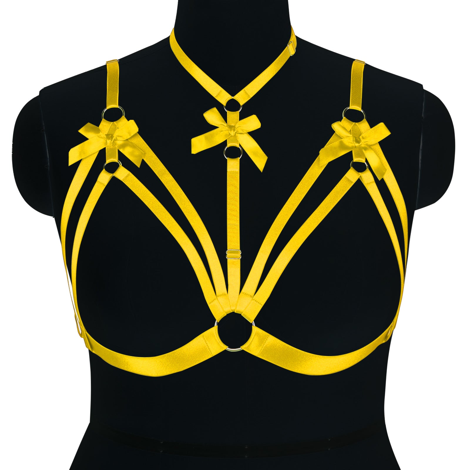 Bow Spandex Harness Top