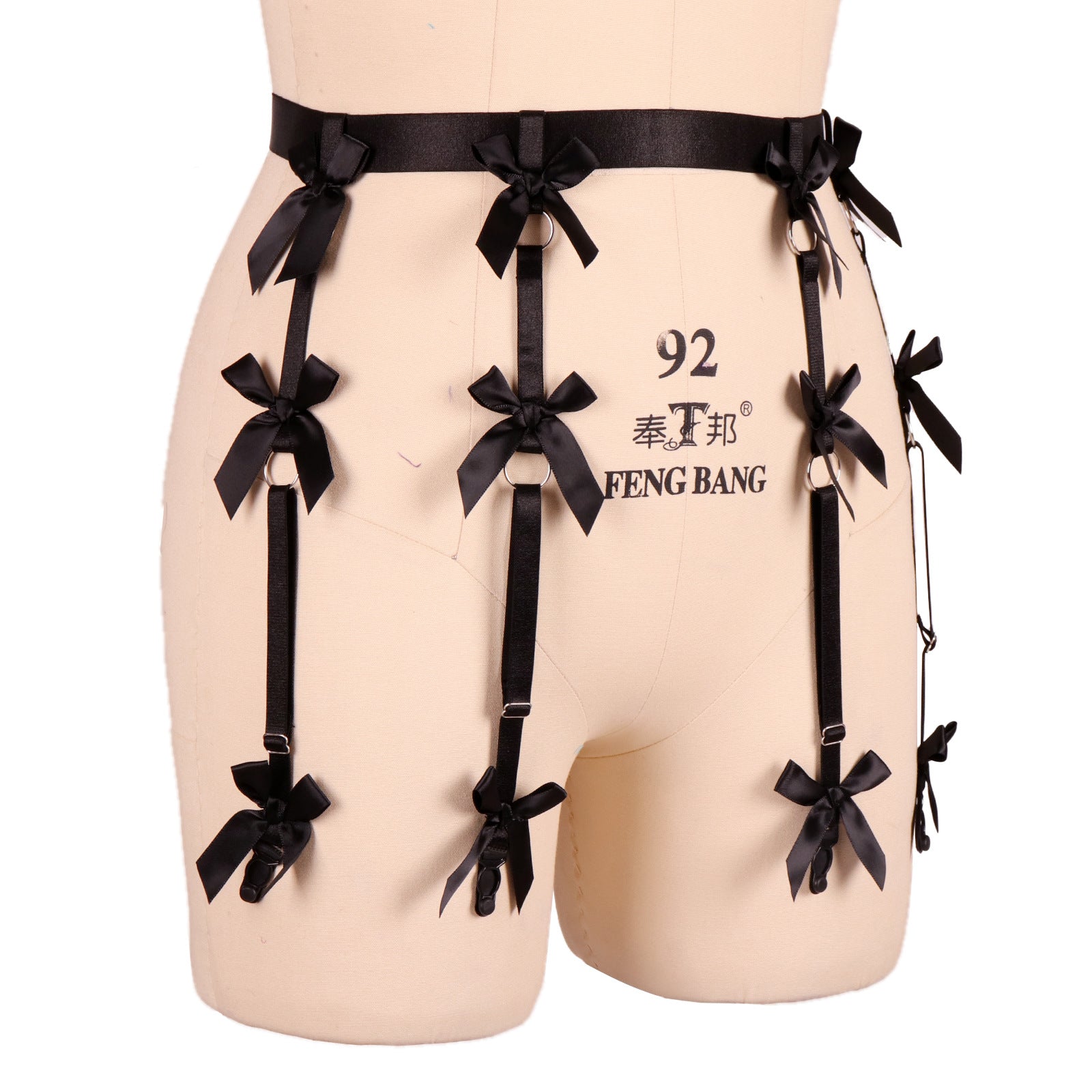 Bow Spandex Harness Belt