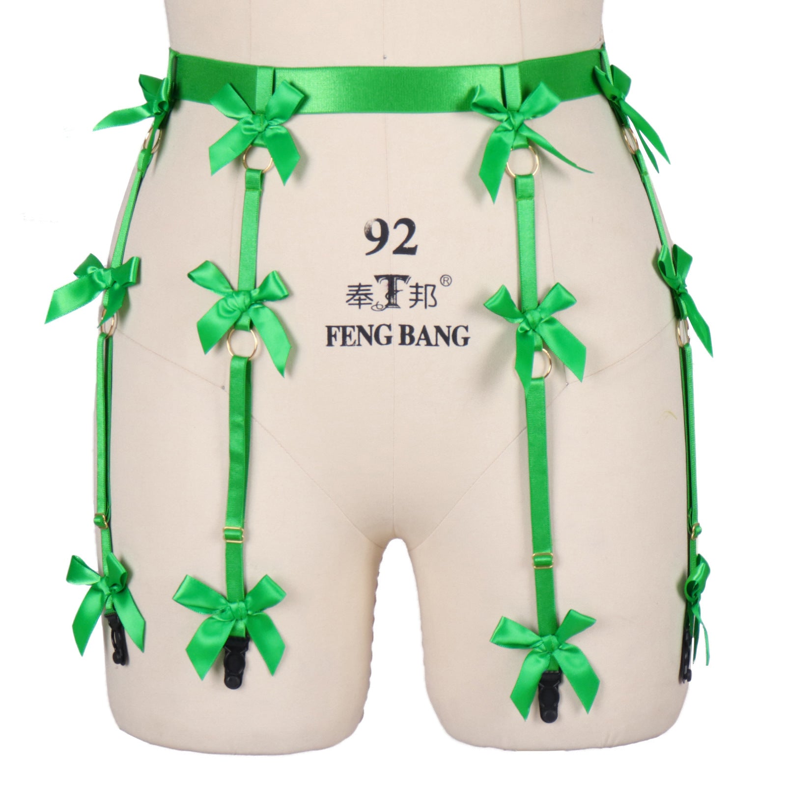 Bow Spandex Harness Belt