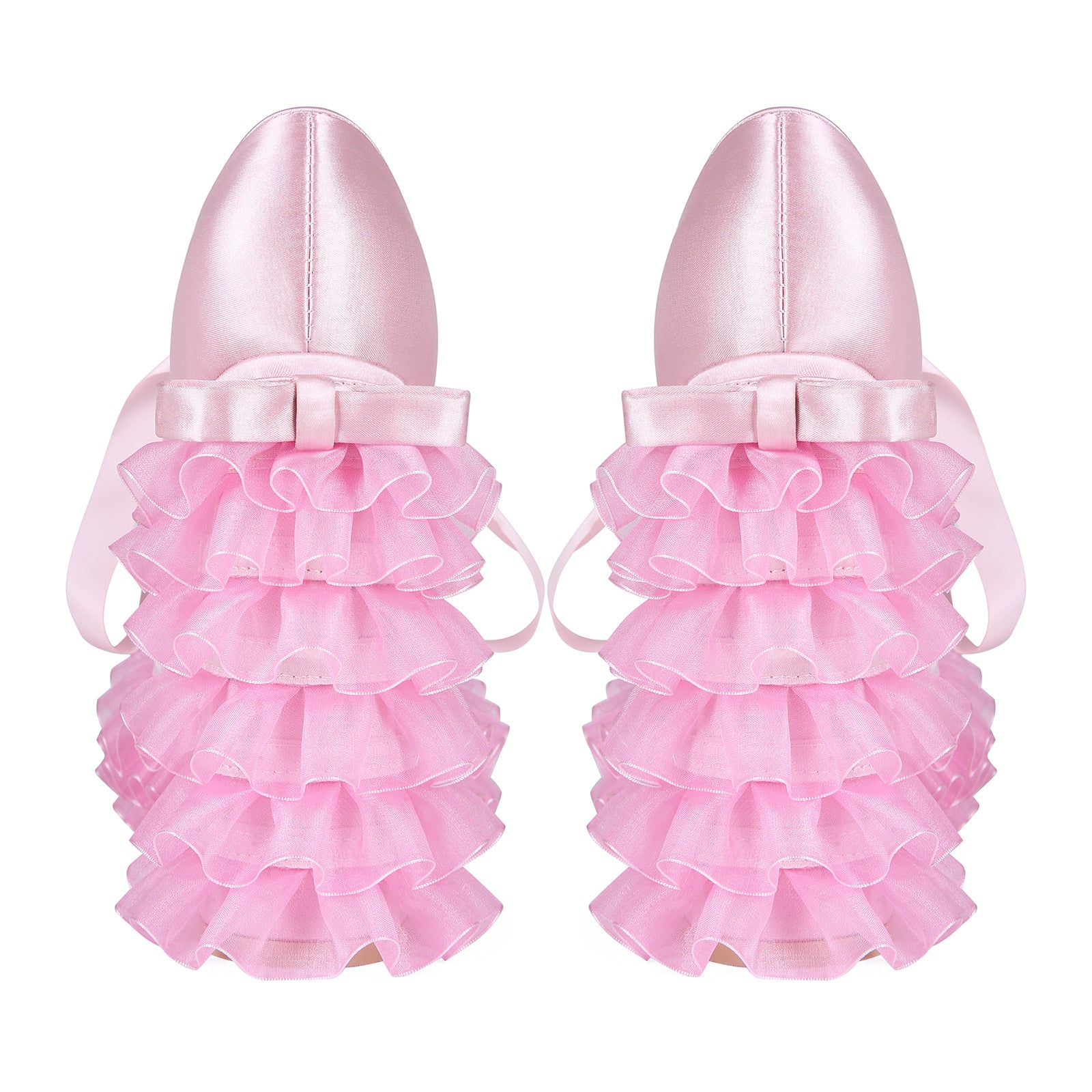 Baby Pink Platform Heels