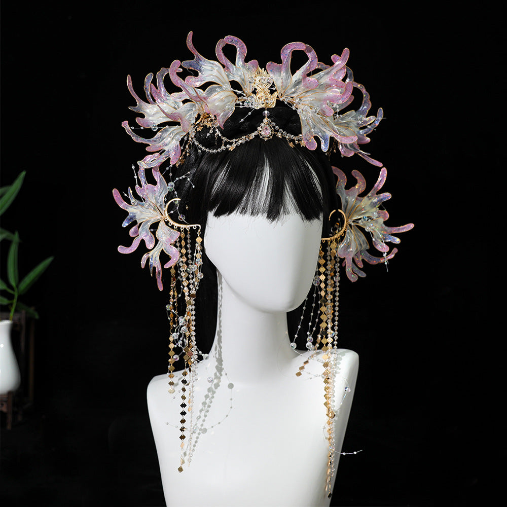 Lunar Blossom Genesis Goddess Head Piece