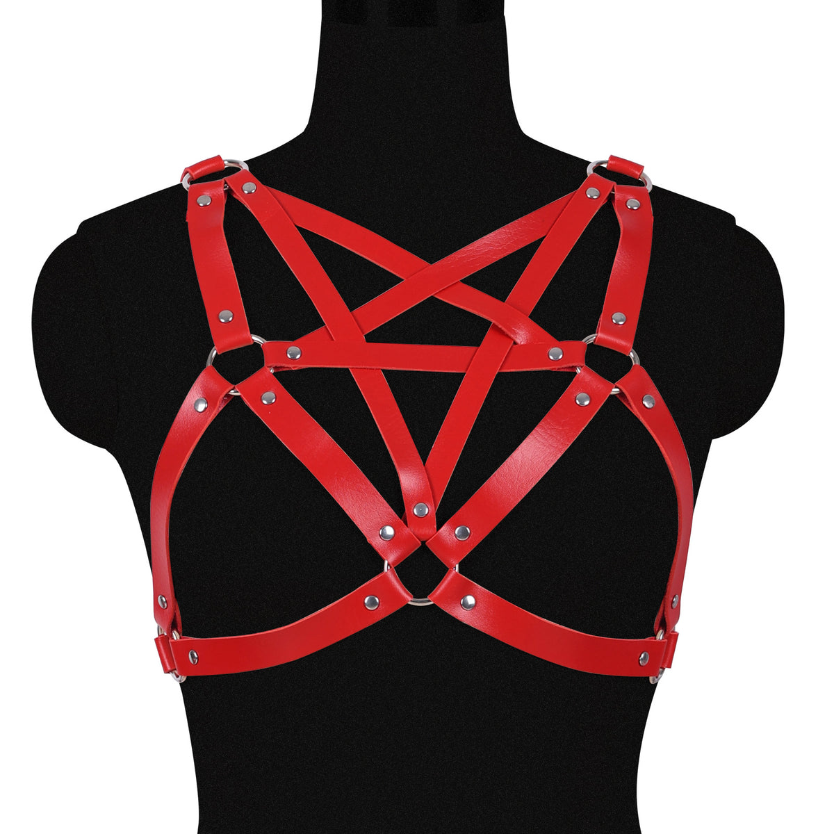 Black Gossip Harness Top Rave clothes,rave outfits,edc outfits,rave ...