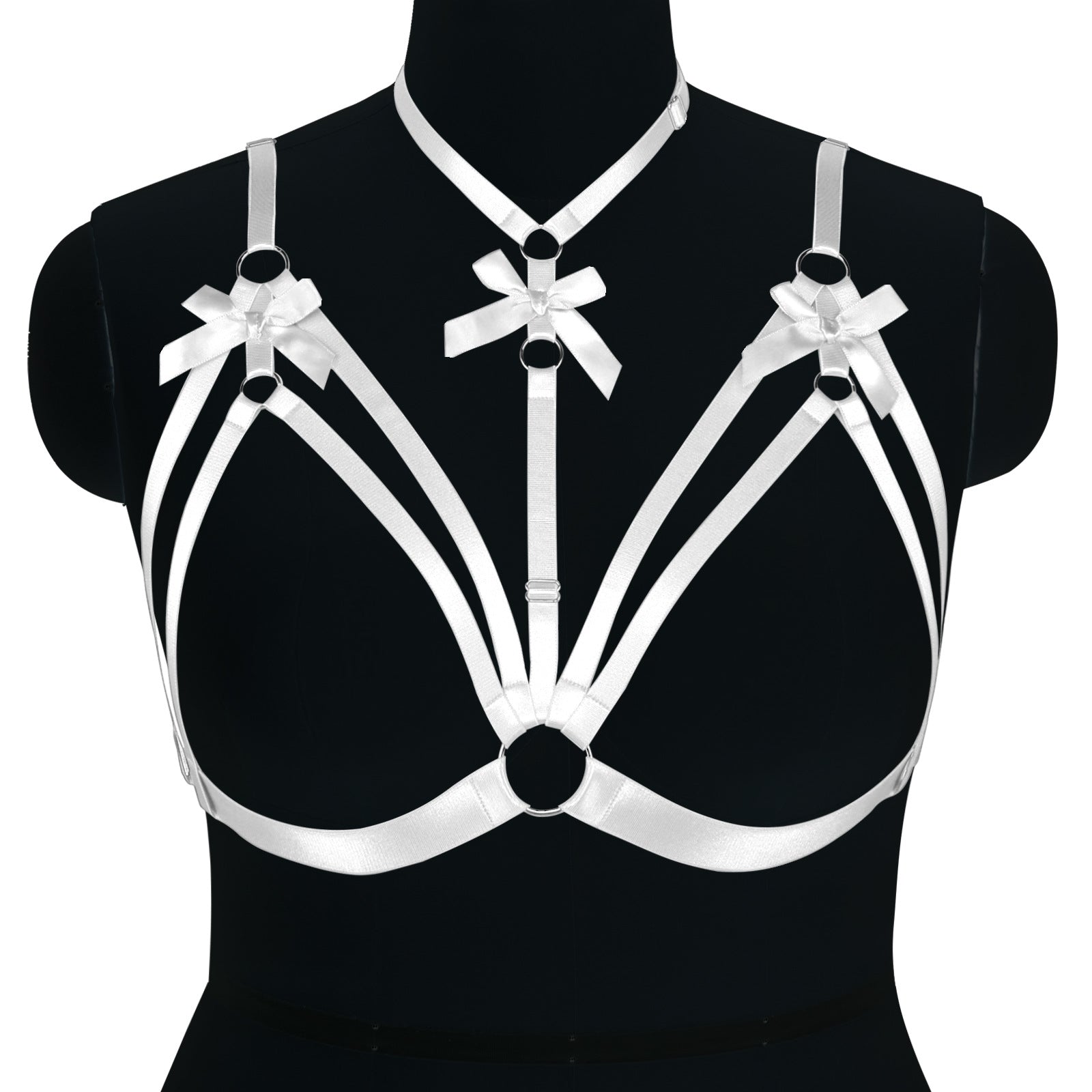Bow Spandex Harness Top
