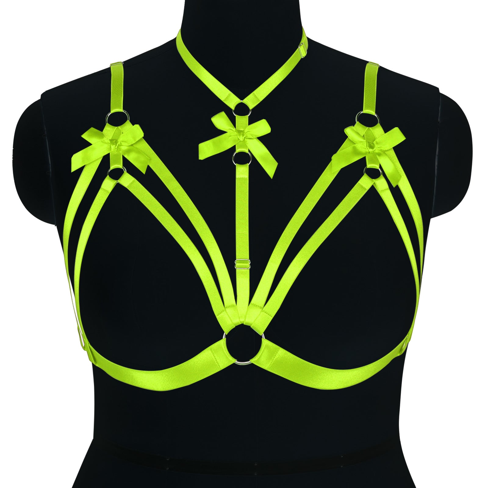 Bow Spandex Harness Top