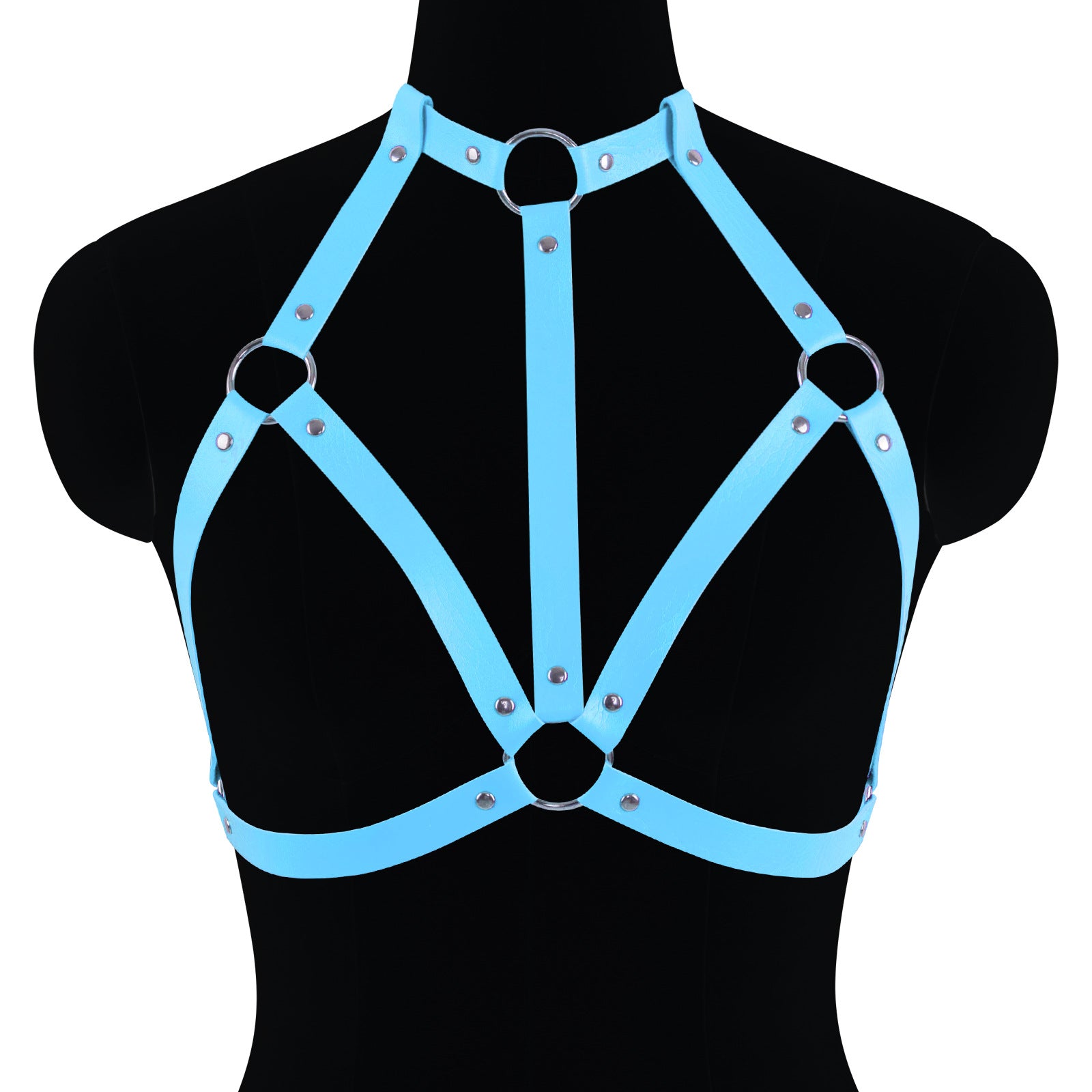 Lucid Vegan Leather Harness Top