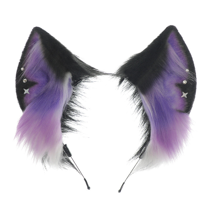 Galaxy Fox Fuzzy Headband