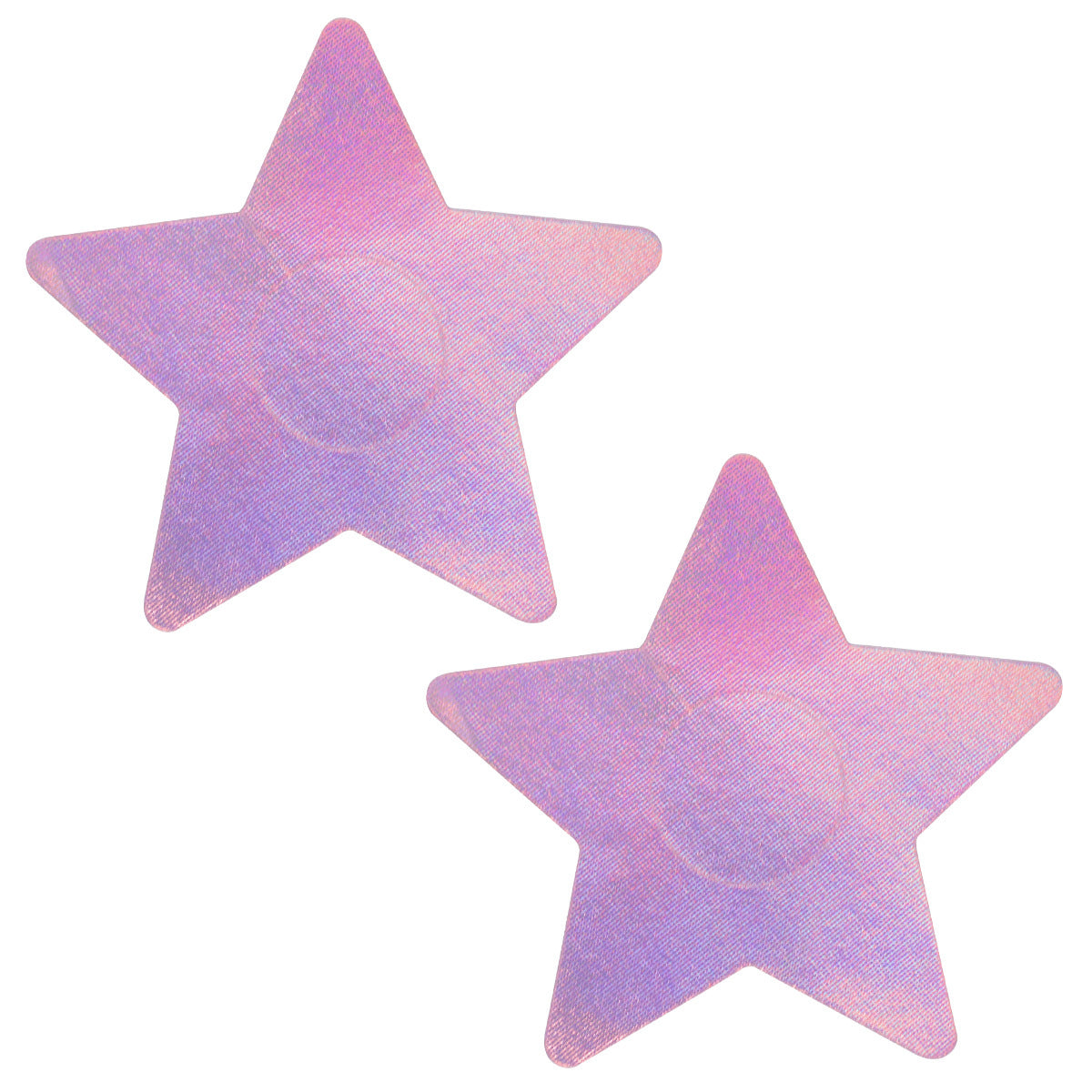 Pinky Holographic Star Pasties