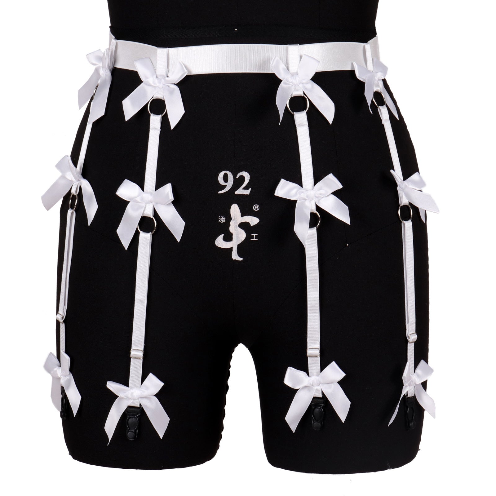 Bow Spandex Harness Belt