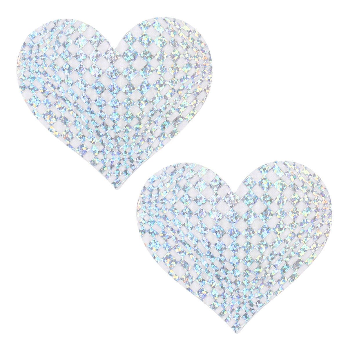 Fixie Holographic Heart Pasties