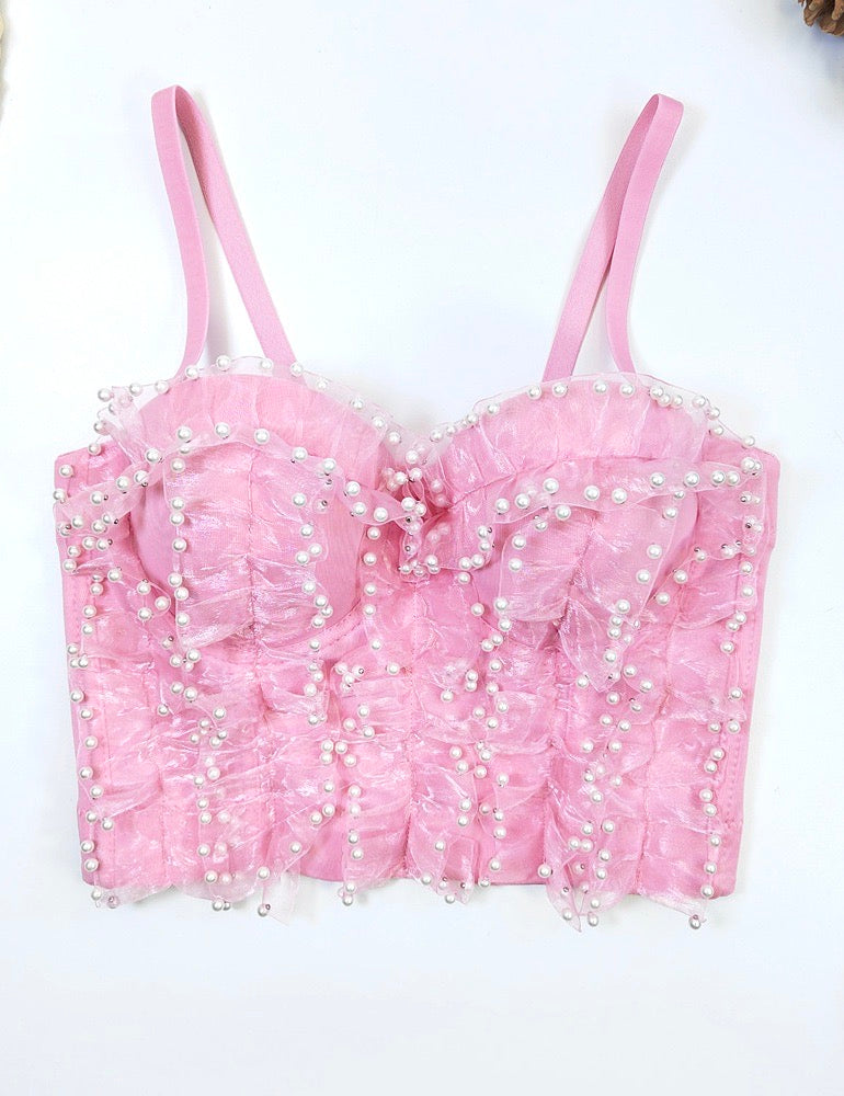 Pearl Whimsy Corset Top